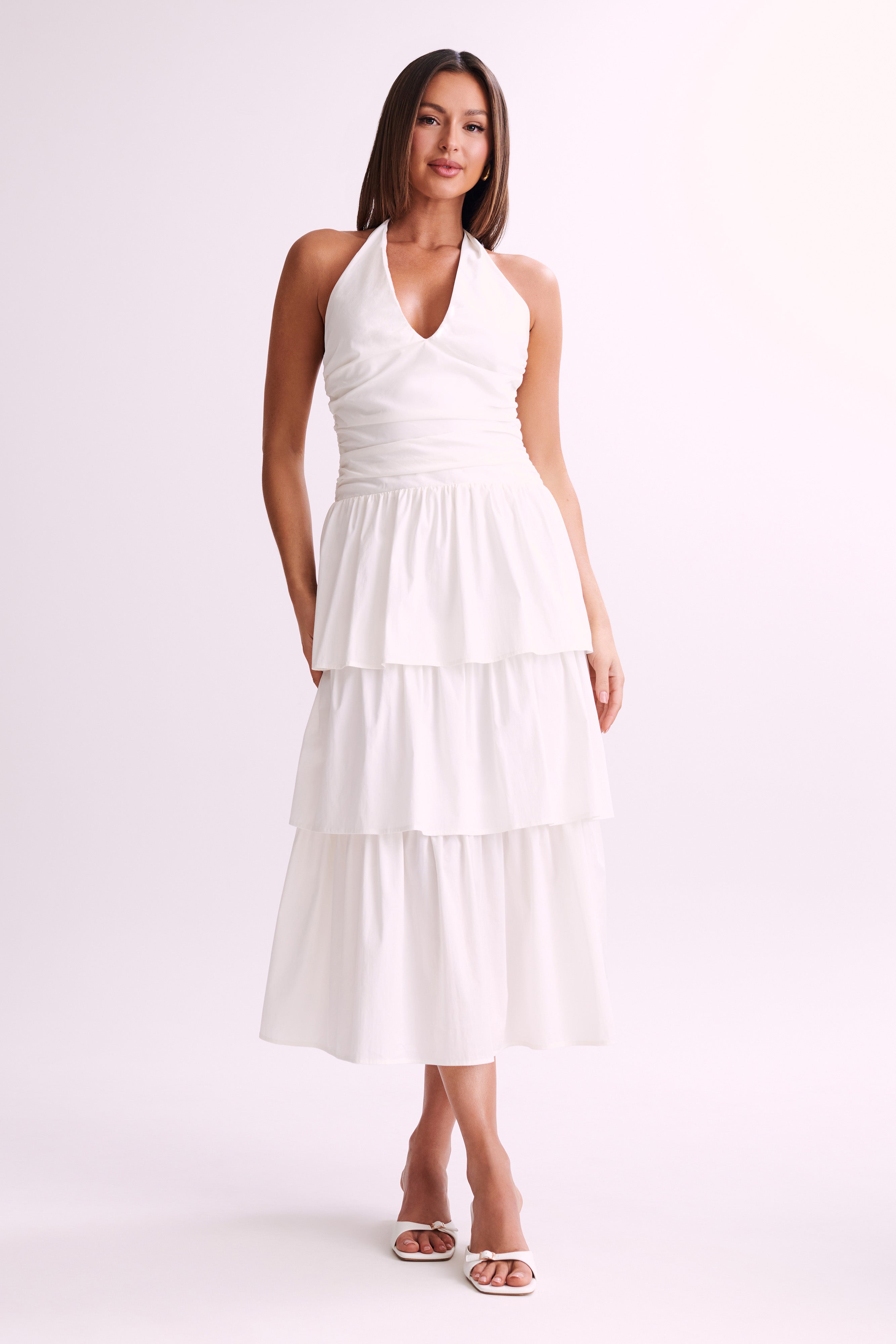 Meshki white dress hotsell