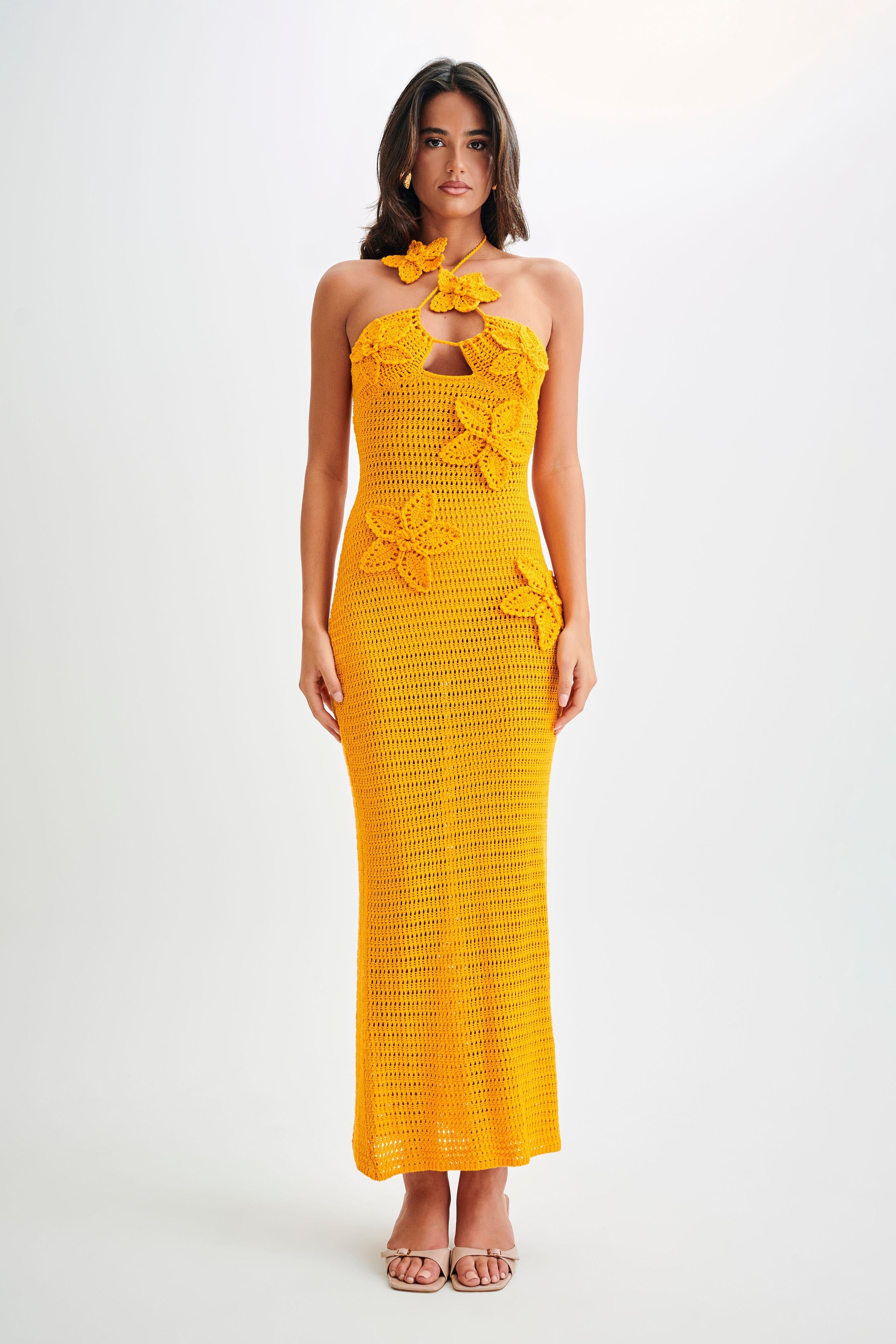 Meshki orange dress hotsell