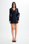 Hurley Long Sleeve Blazer Mini Dress - Ivory