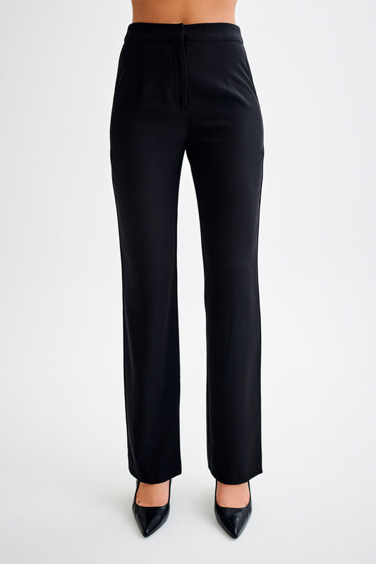 Allanah Straight Leg Pant - Black