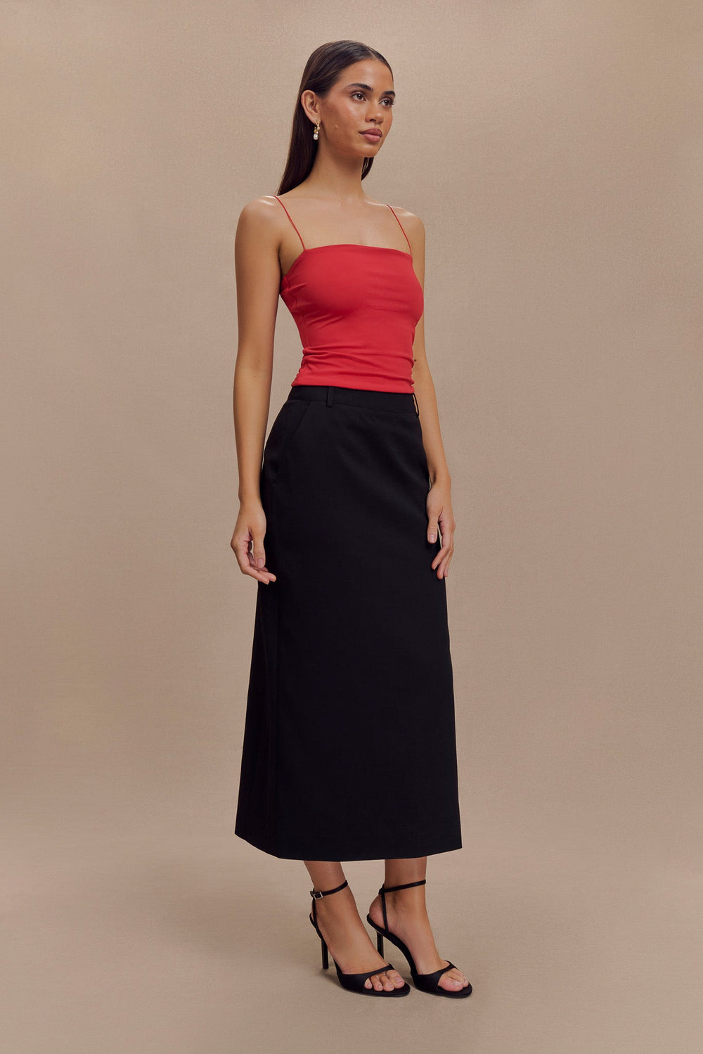 Ambrose Maxi Skirt - Black