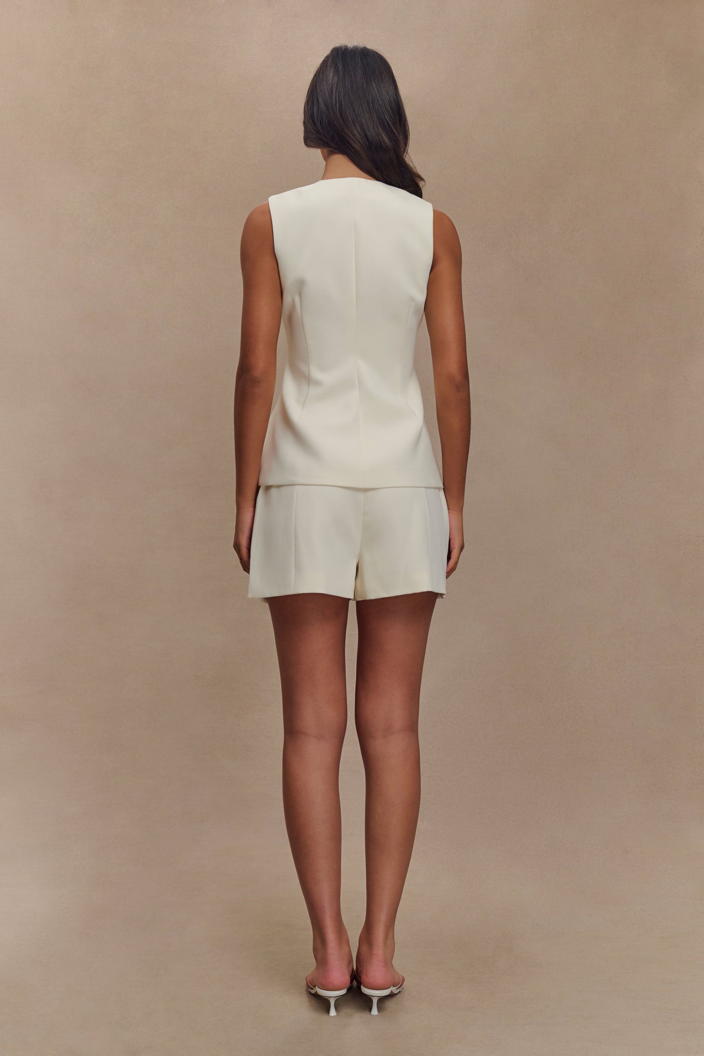 Korrie Suiting Short - Ivory