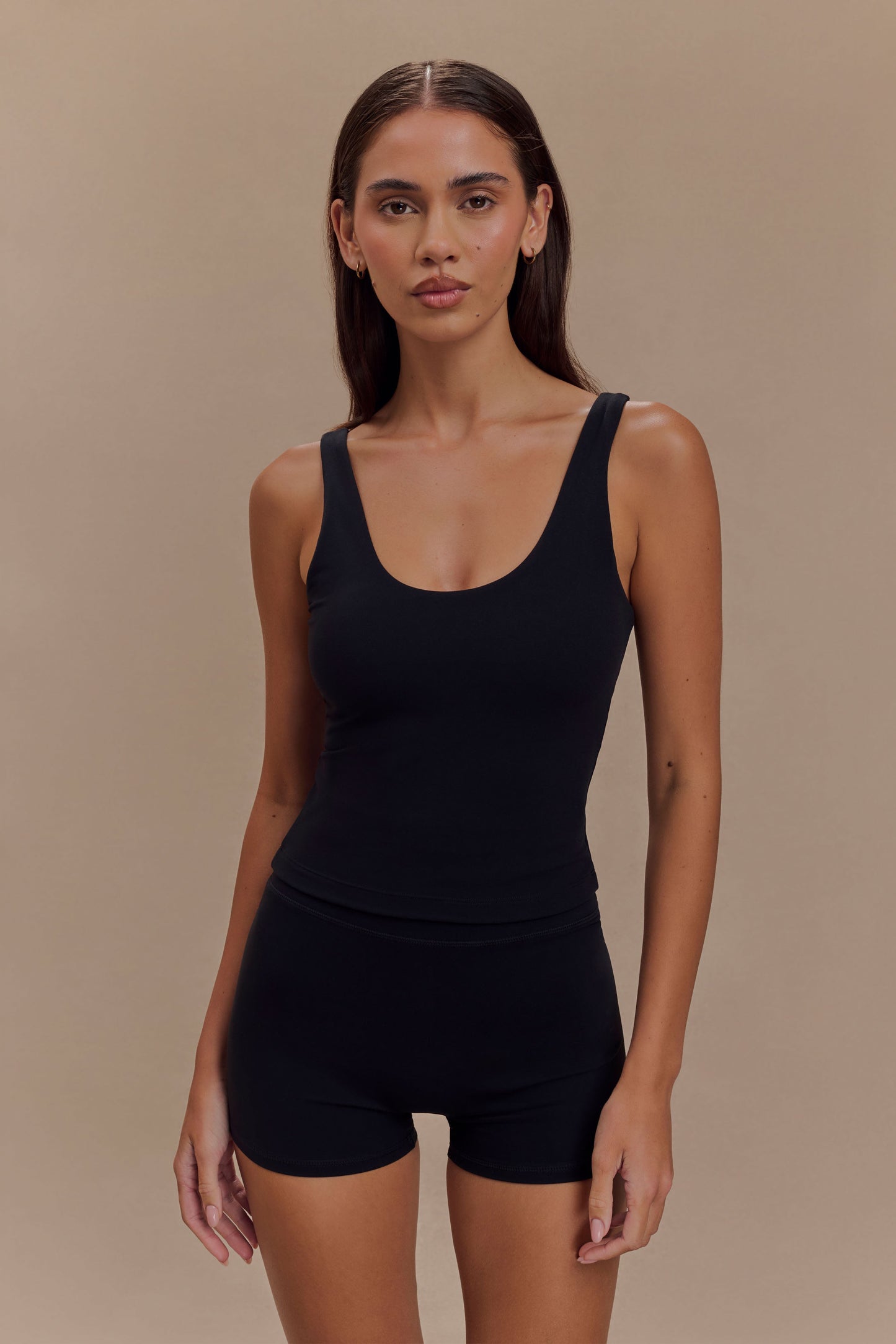 Alexandra Yoga Top - Black