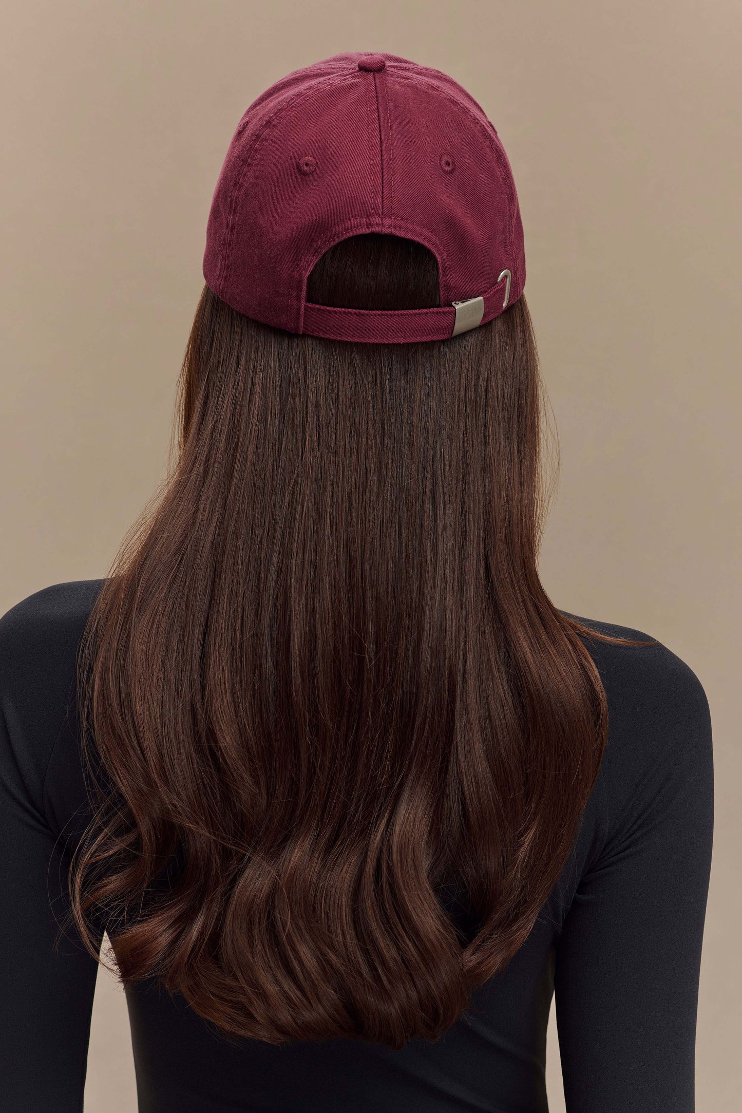 MESHKI Ball Cap - Burgundy