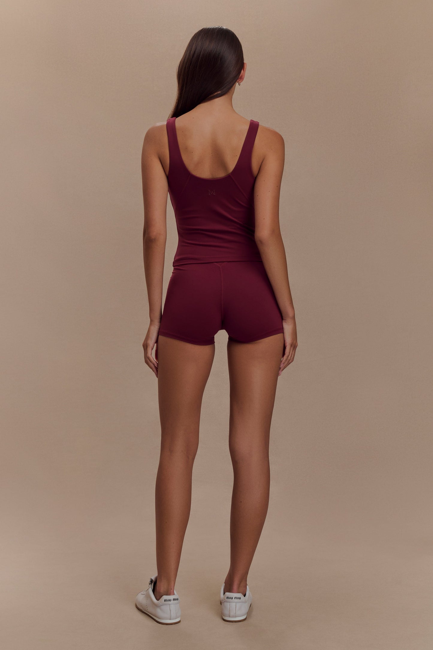 Alexandra Yoga Top - Burgundy