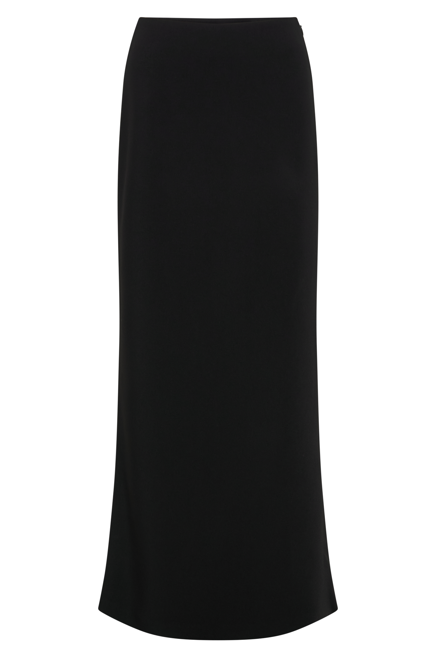 Charlene Slinky Midi Skirt - Black