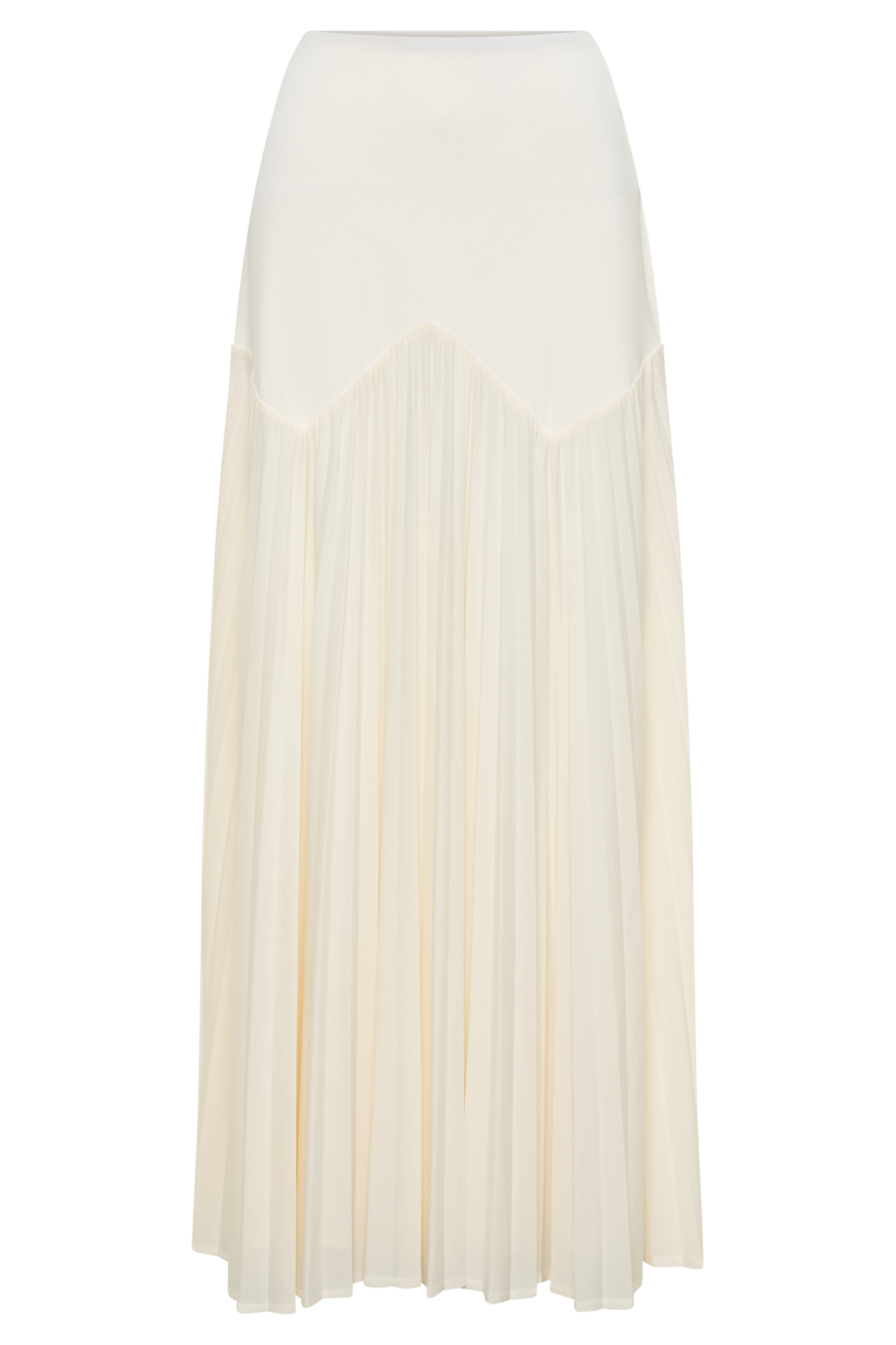 Odette Slinky Maxi Skirt - Ivory