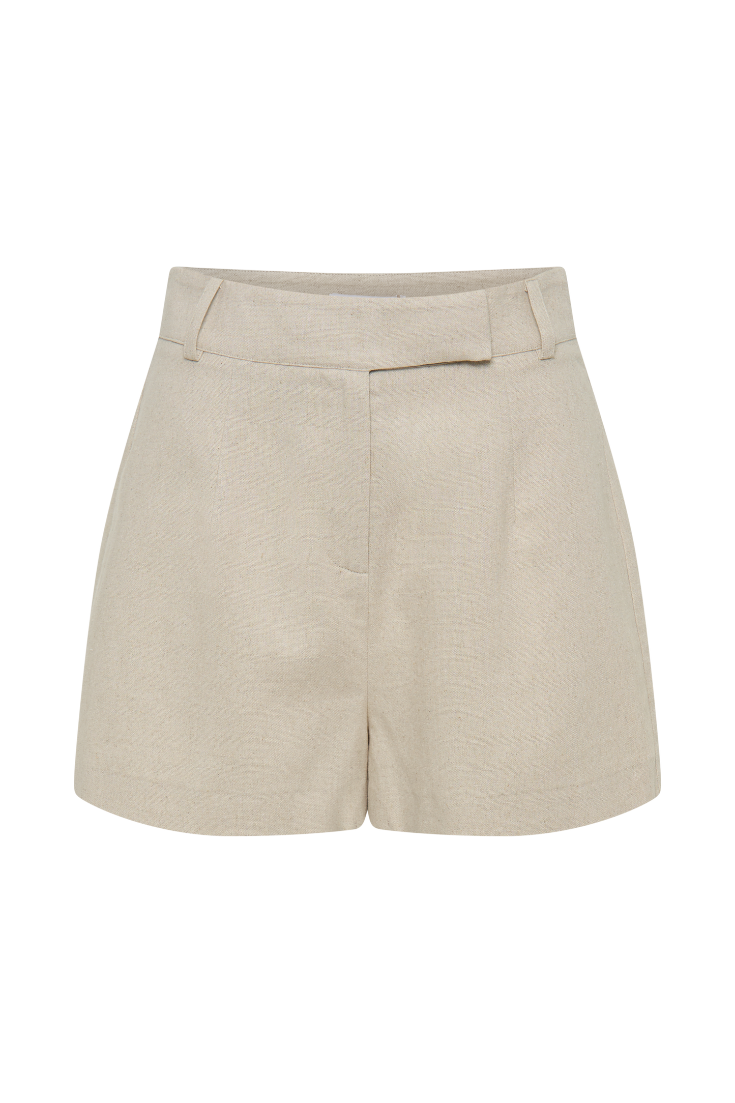 Massima Linen Shorts - Natural