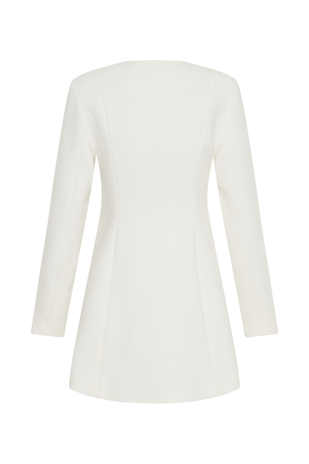 Hurley Long Sleeve Blazer Mini Dress - Ivory