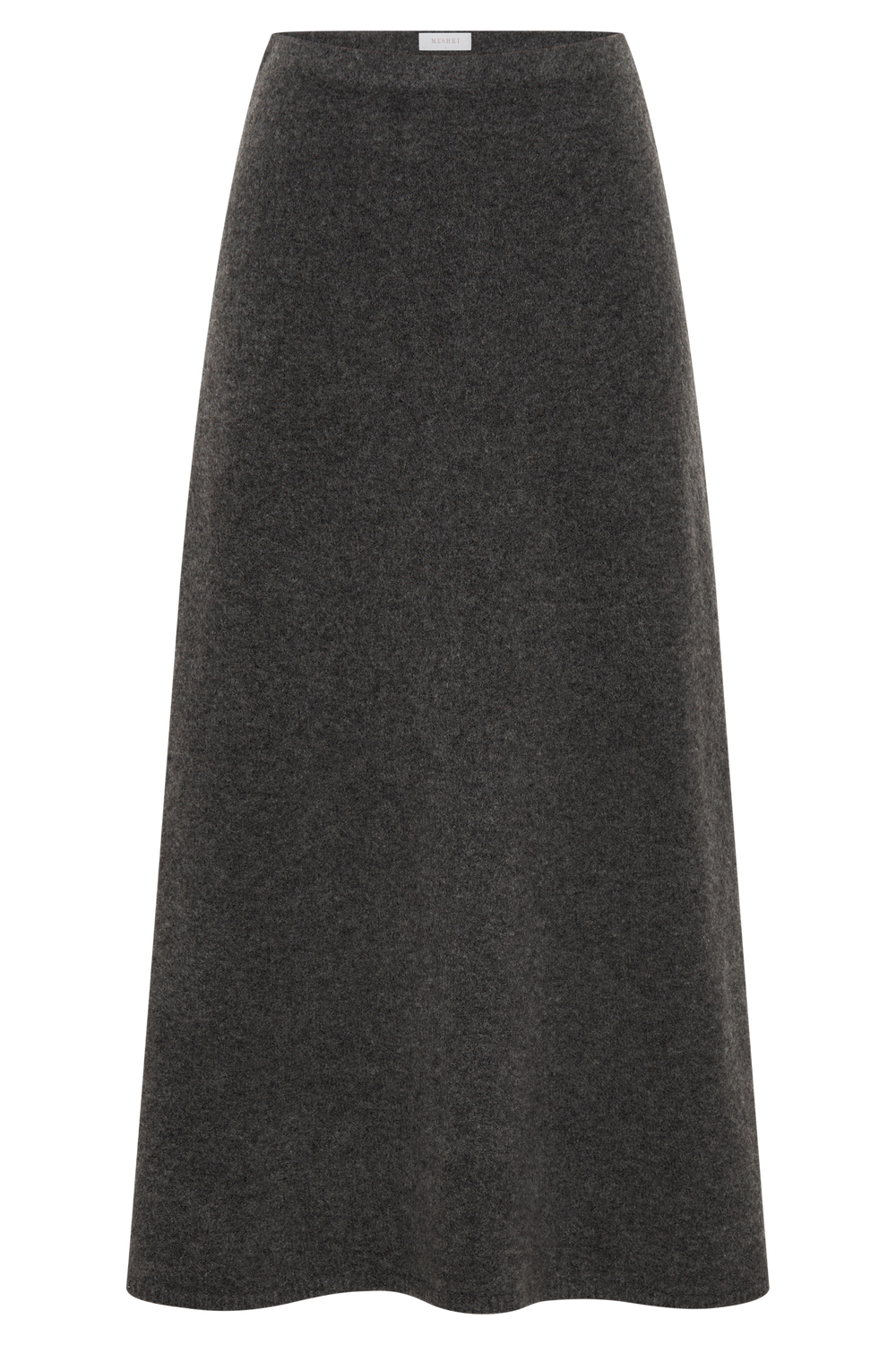 Vivica Knit Maxi Skirt - Charcoal Marle