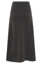 Vivica Knit Maxi Skirt - Charcoal Marle