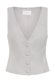 Aspen Suiting Vest - Grey