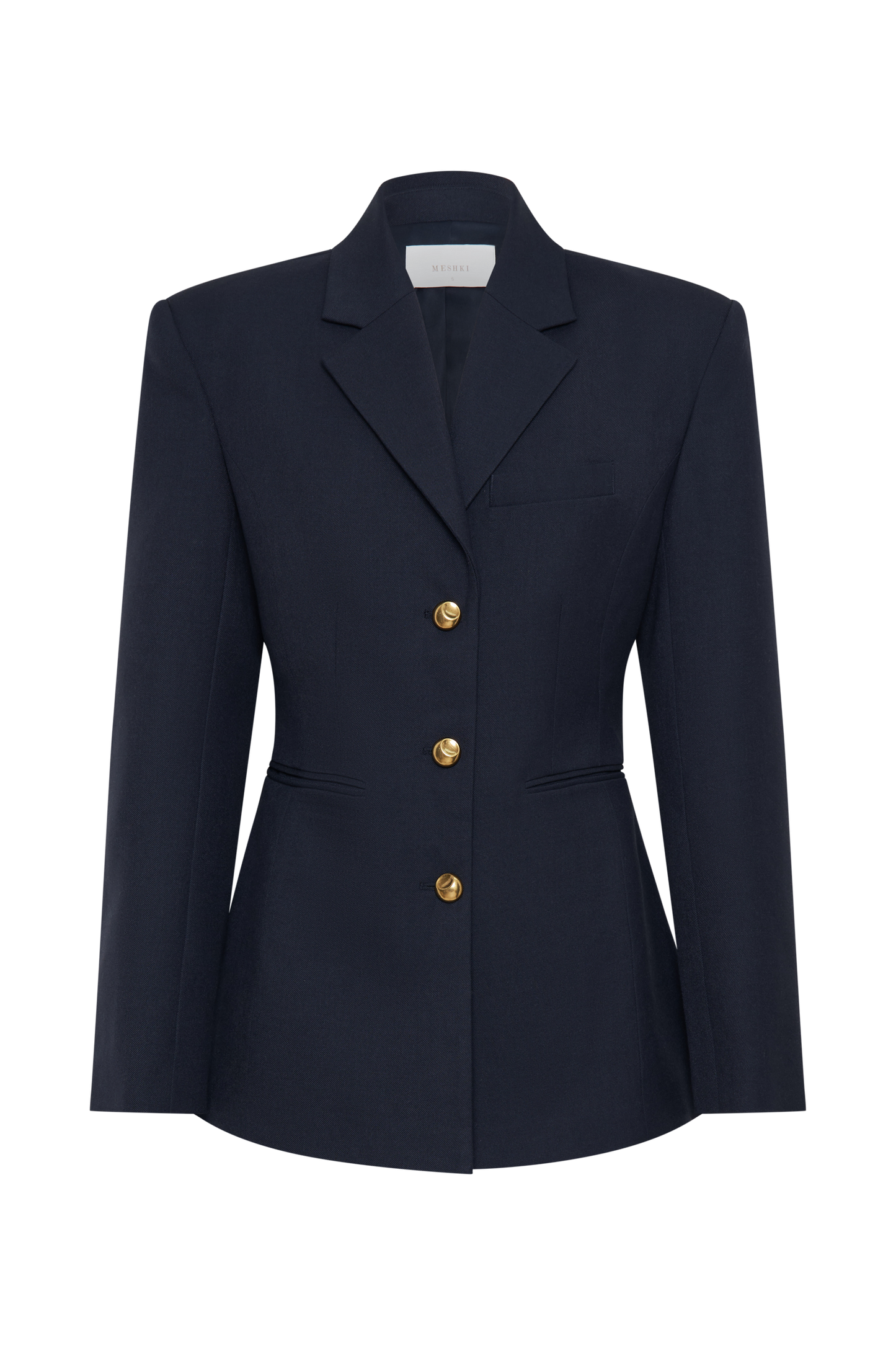 Bellamy Cinched Blazer - Dark Navy