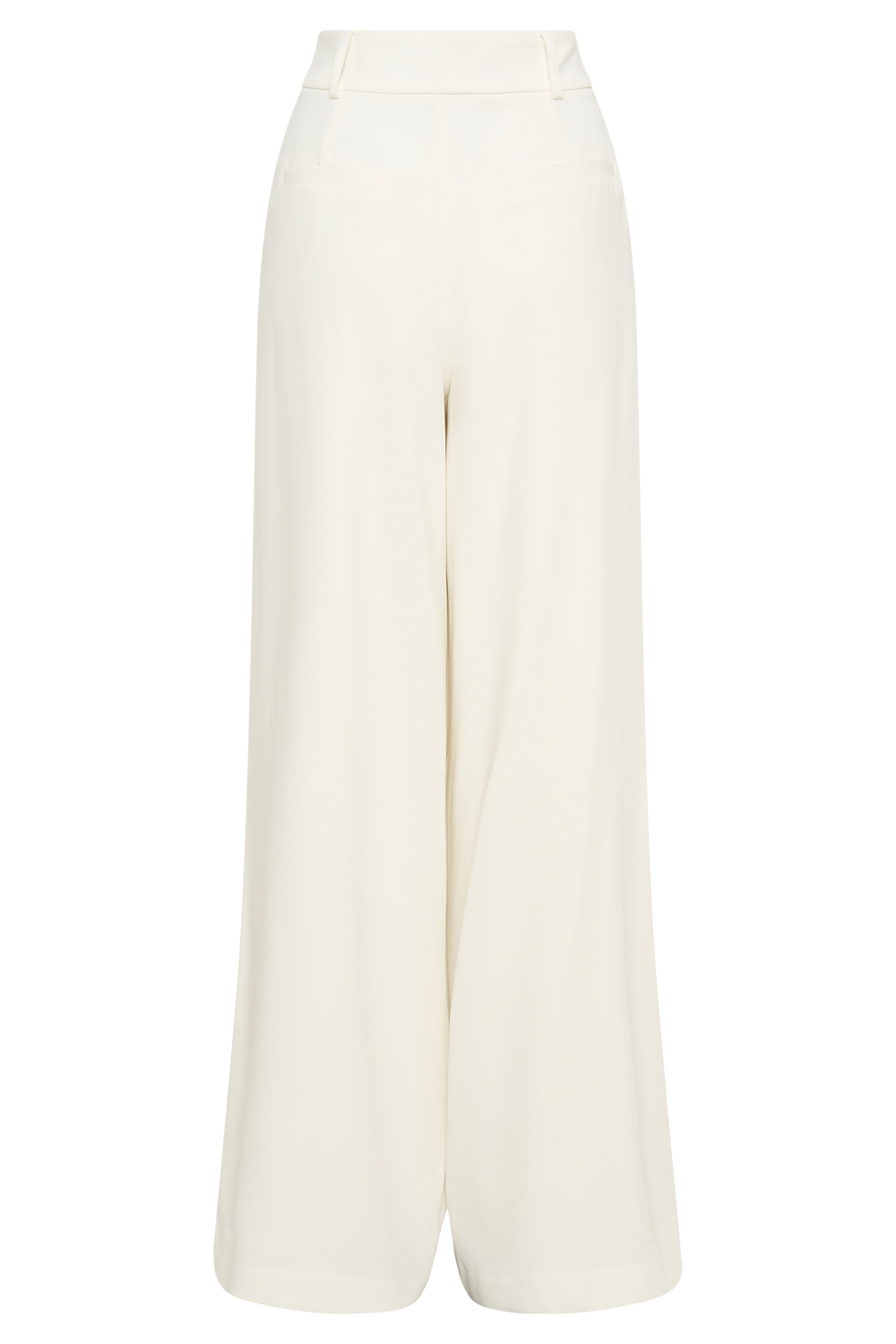 Jacqueline Pleated Wide Leg Pants - Ivory