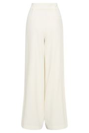 Jacqueline Pleated Wide Leg Pants - Ivory