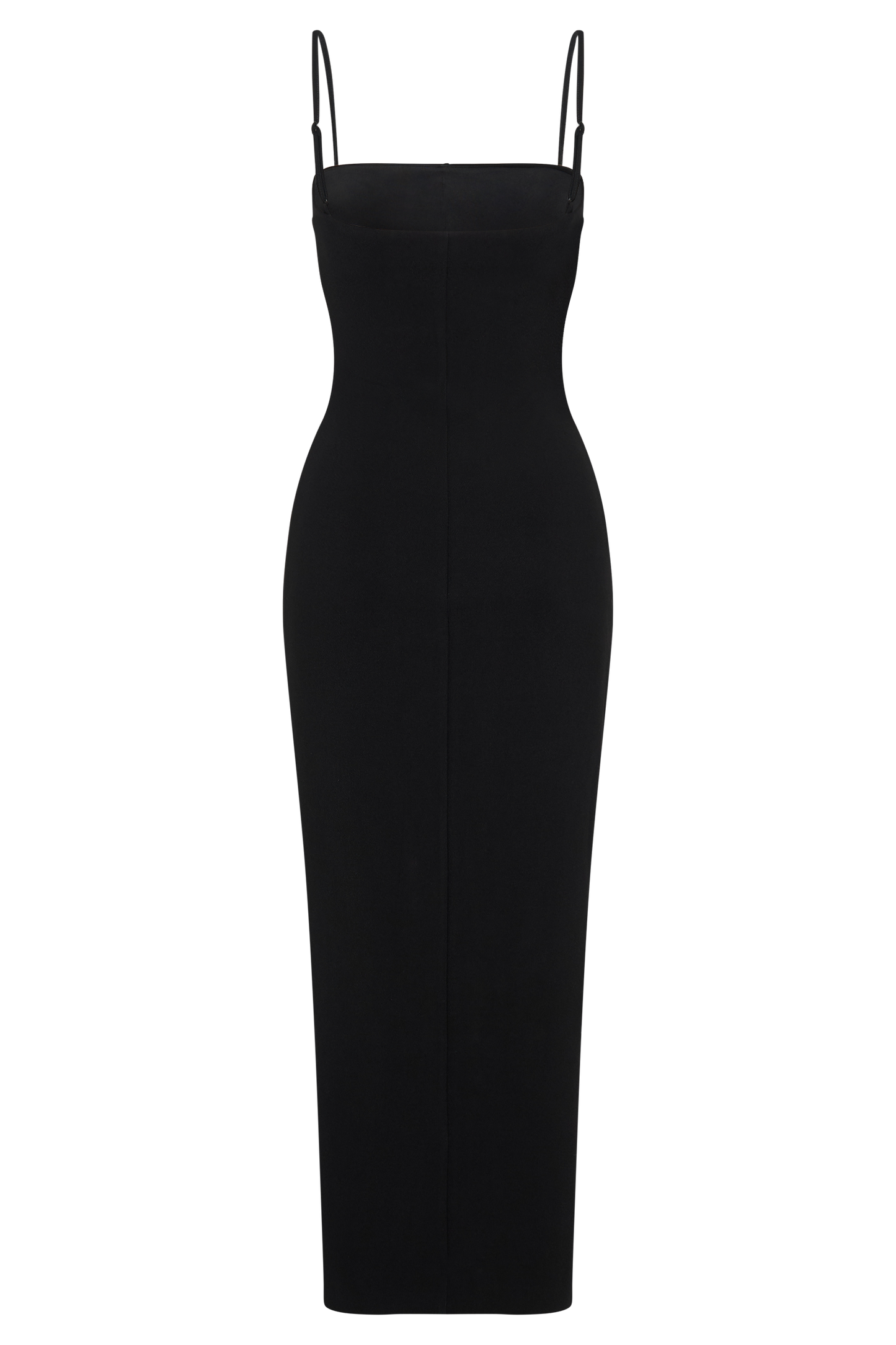 Delia Crepe Maxi Dress - Black