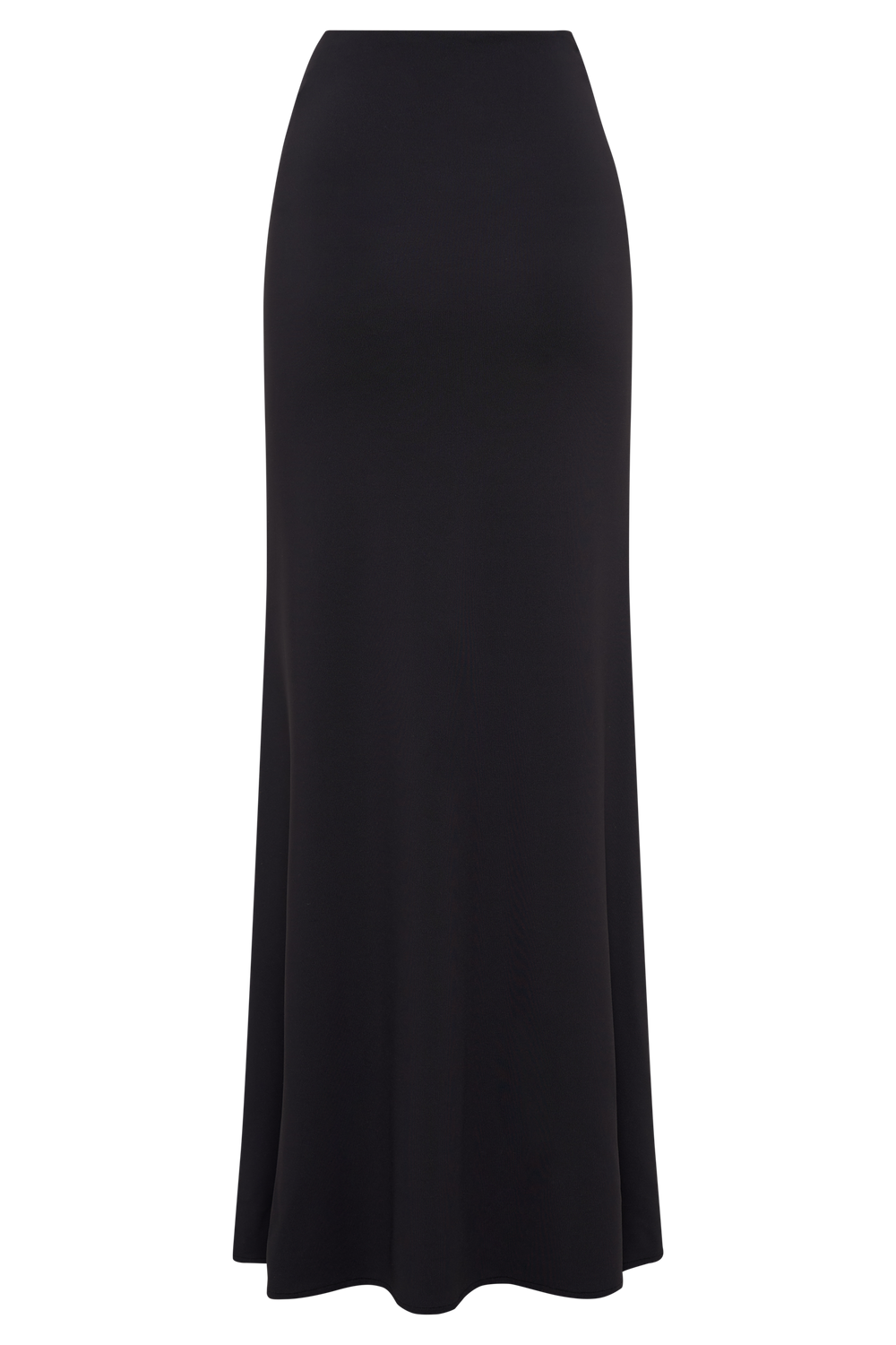 Jules Recycled Nylon And Mesh Maxi Skirt - Black