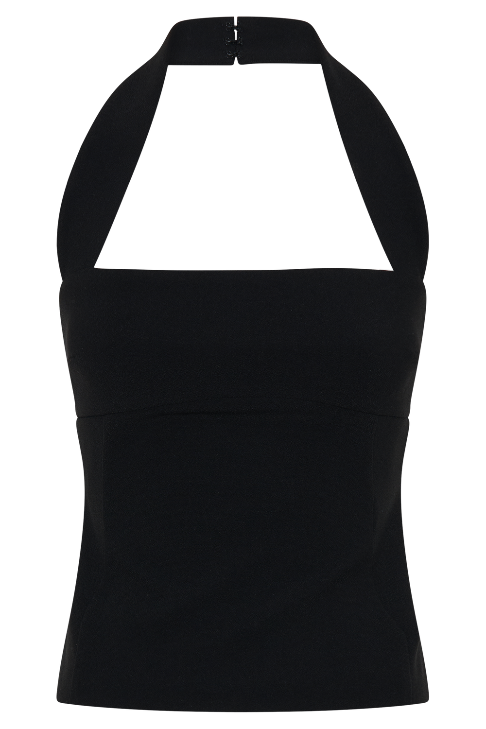 Amelita Suiting Halter Top - Black