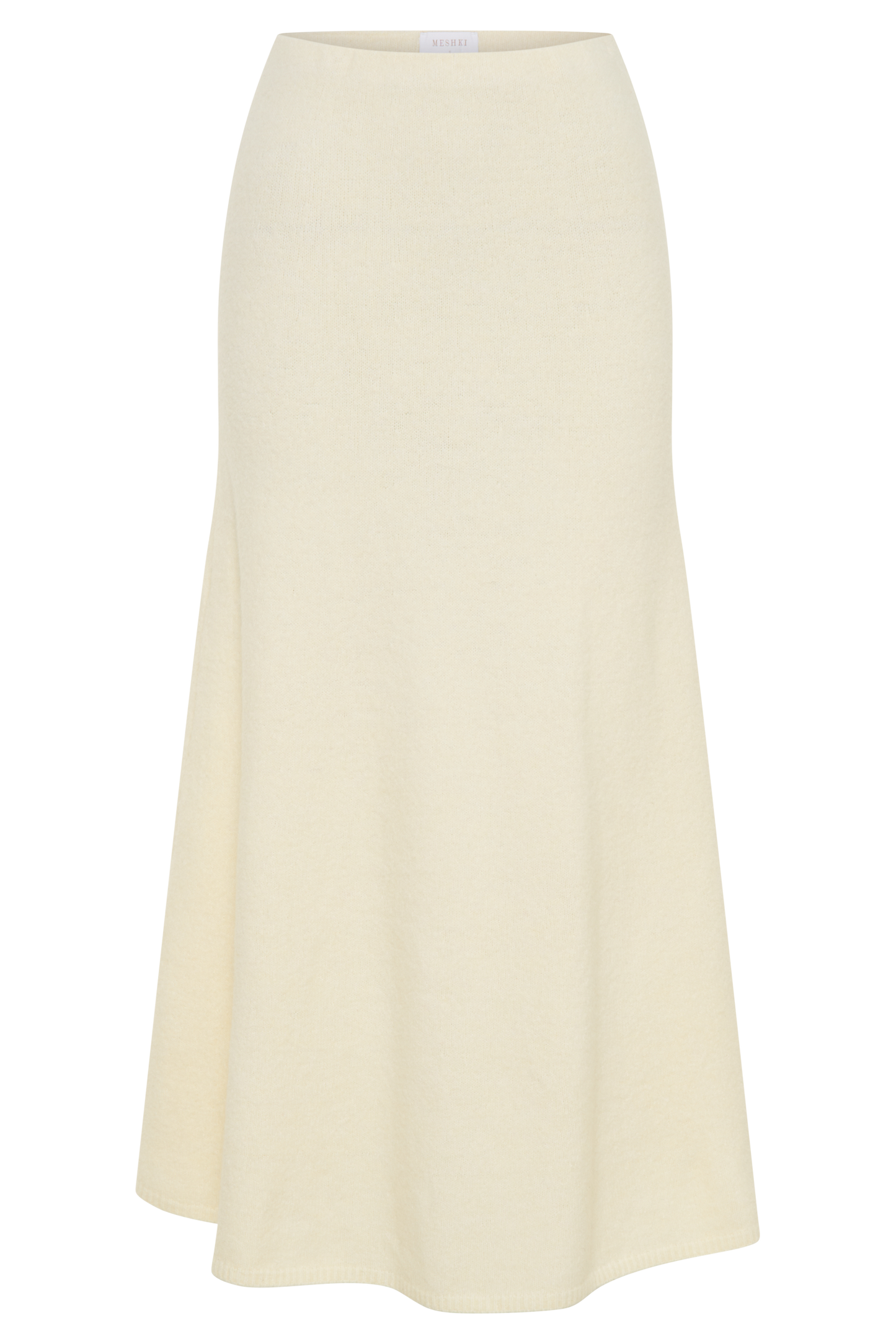 Vivica Knit Maxi Skirt - Ivory Marle