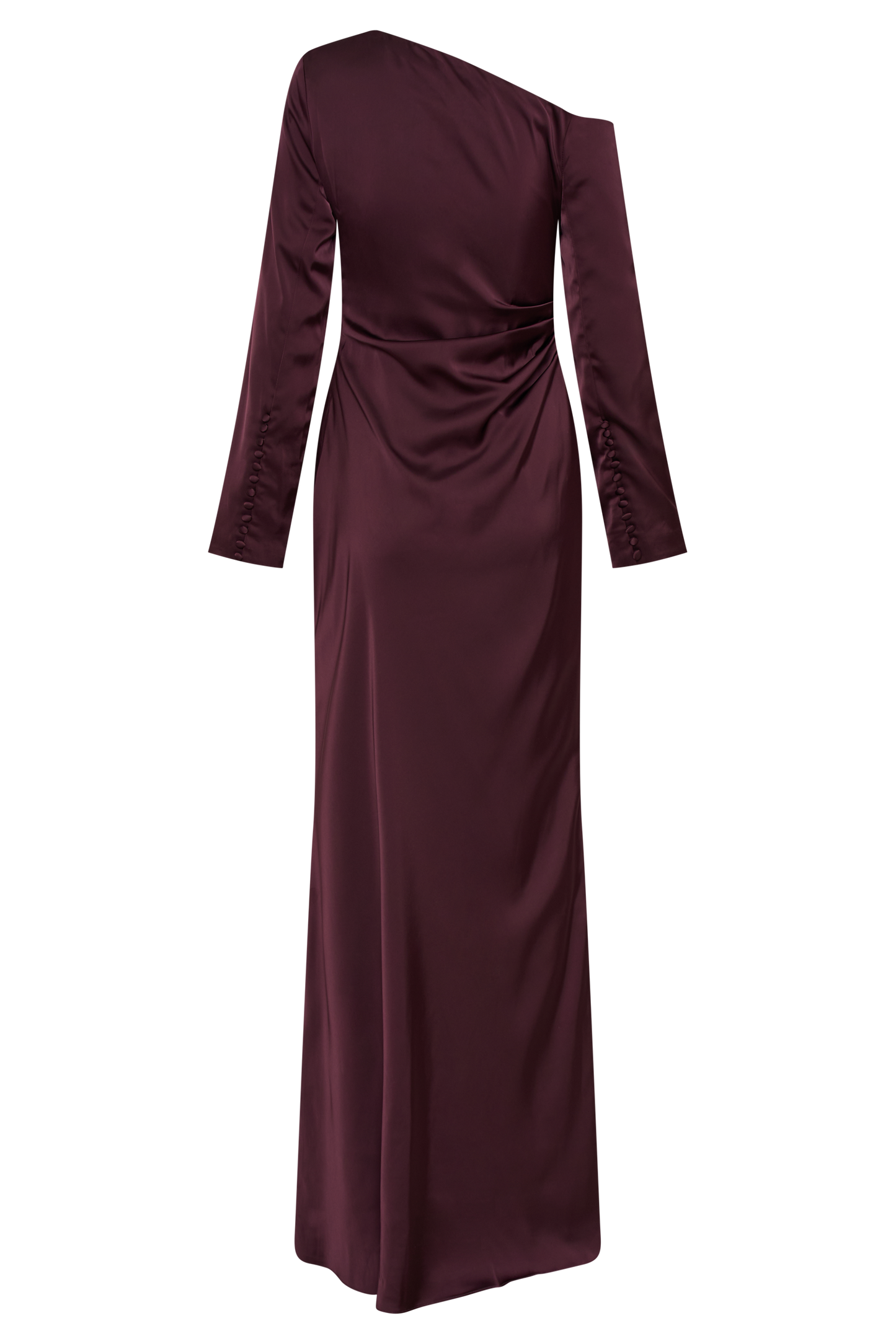 Avery Long Sleeve Maxi Dress - Plum