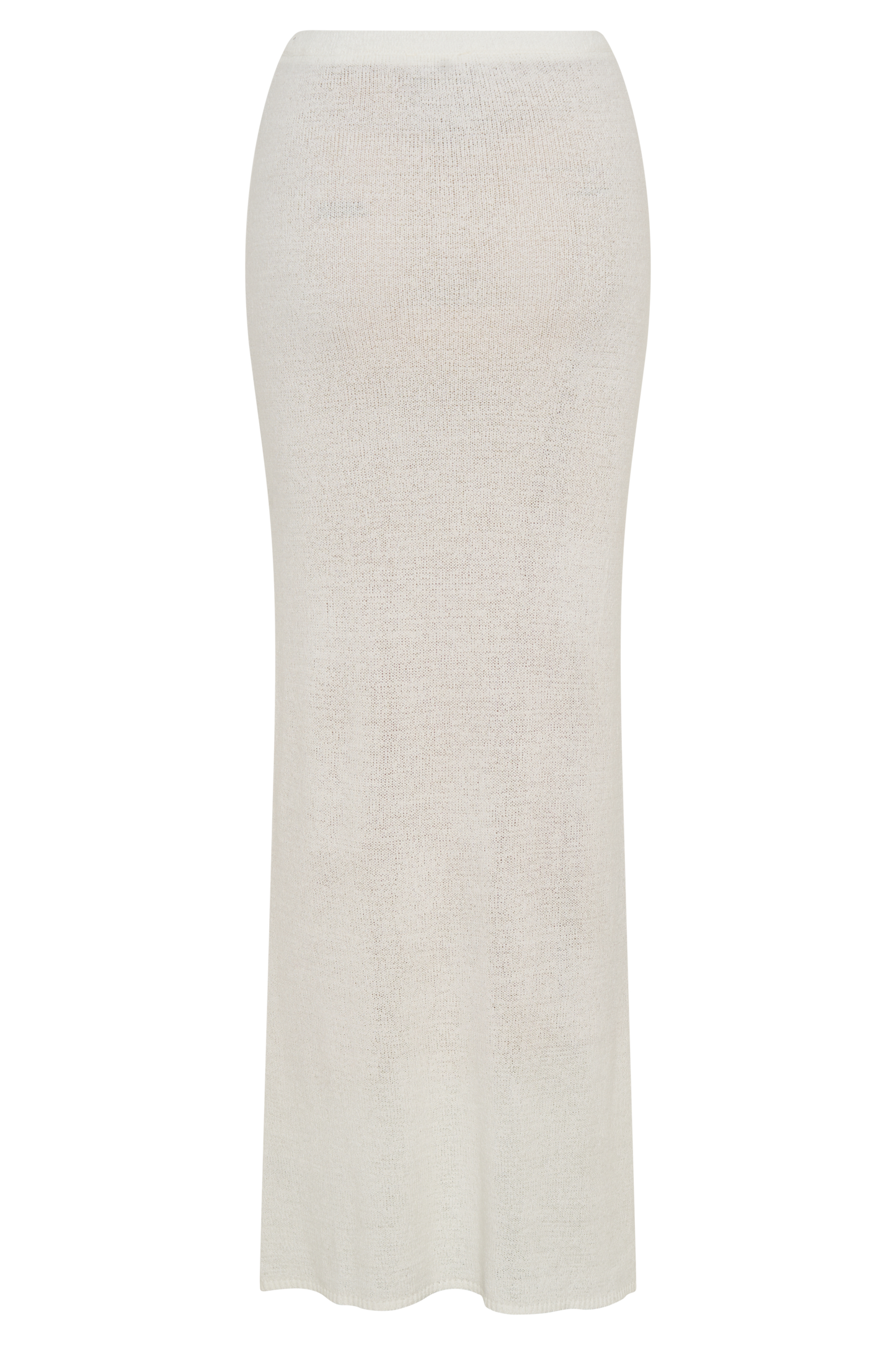 Phoebe Knit Maxi Skirt - Ivory