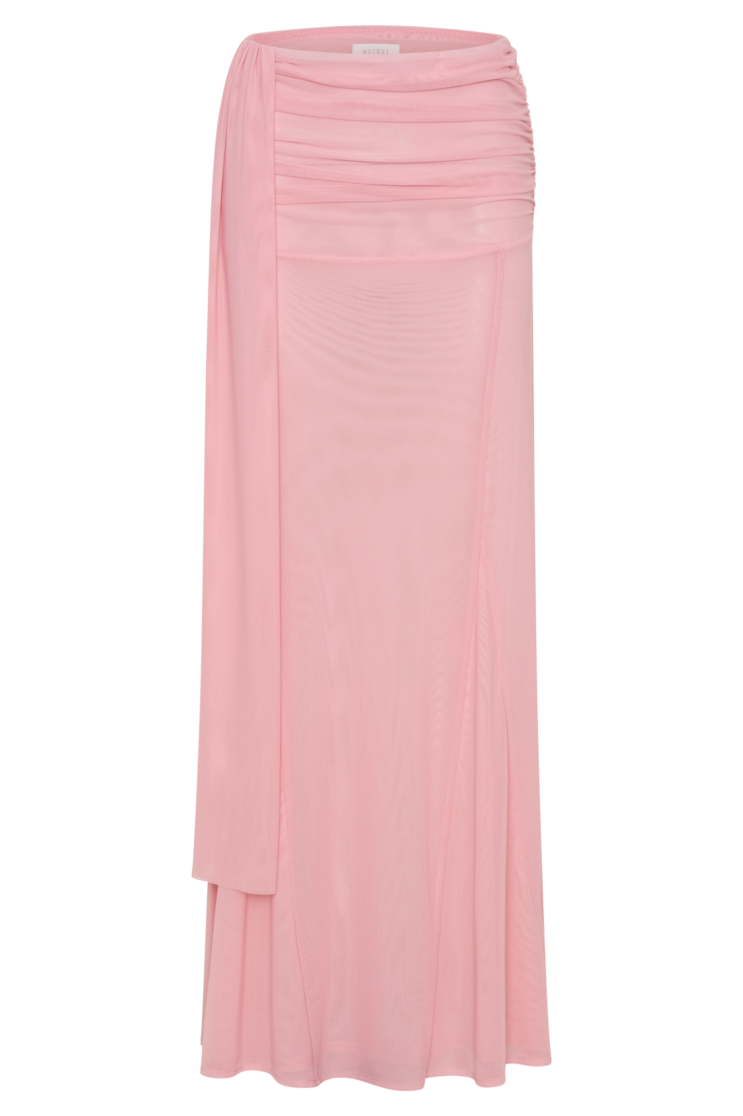 Arna Mesh Maxi Skirt - Candy Pink