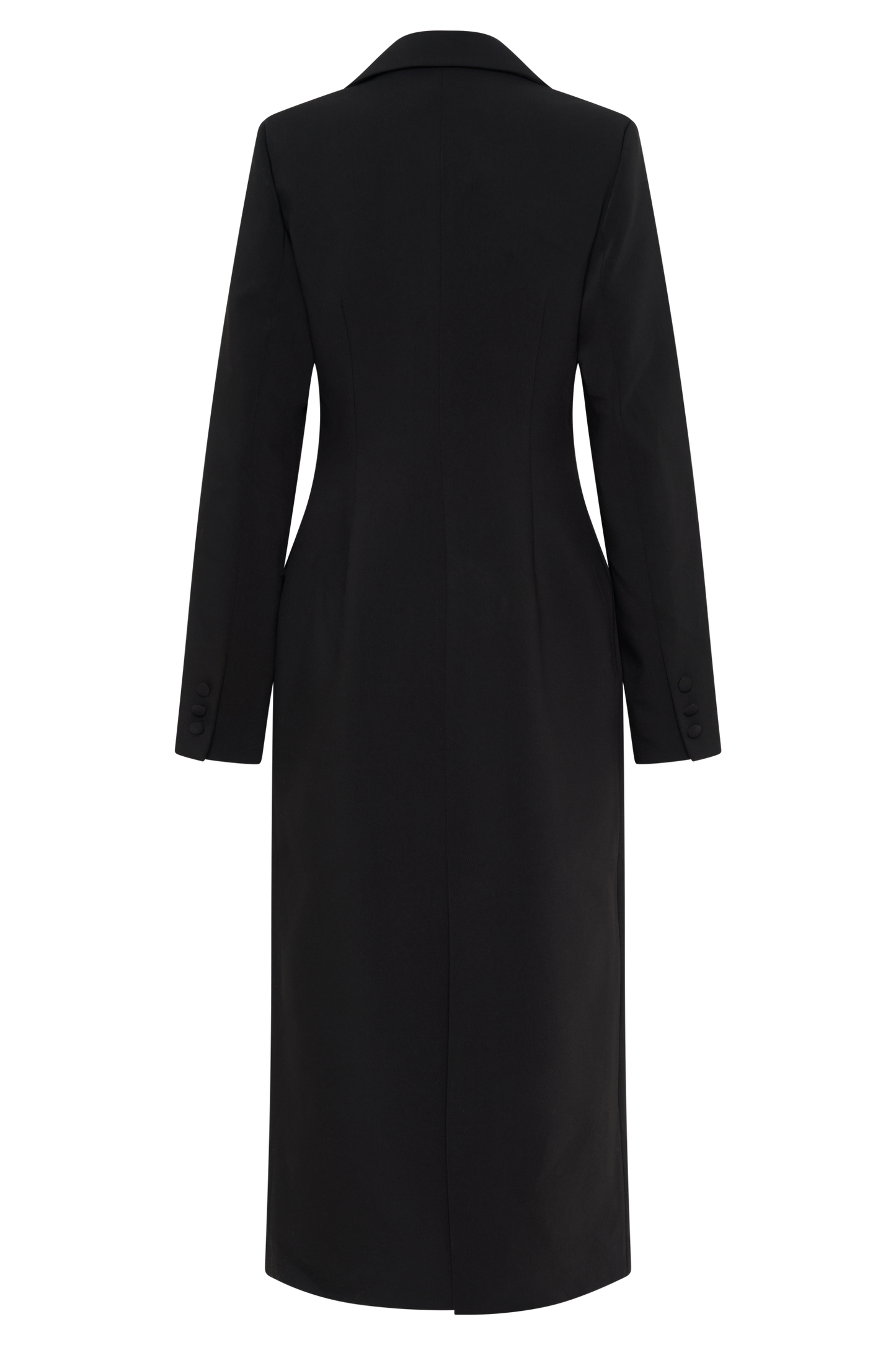 Caviar Suiting Coat - Black