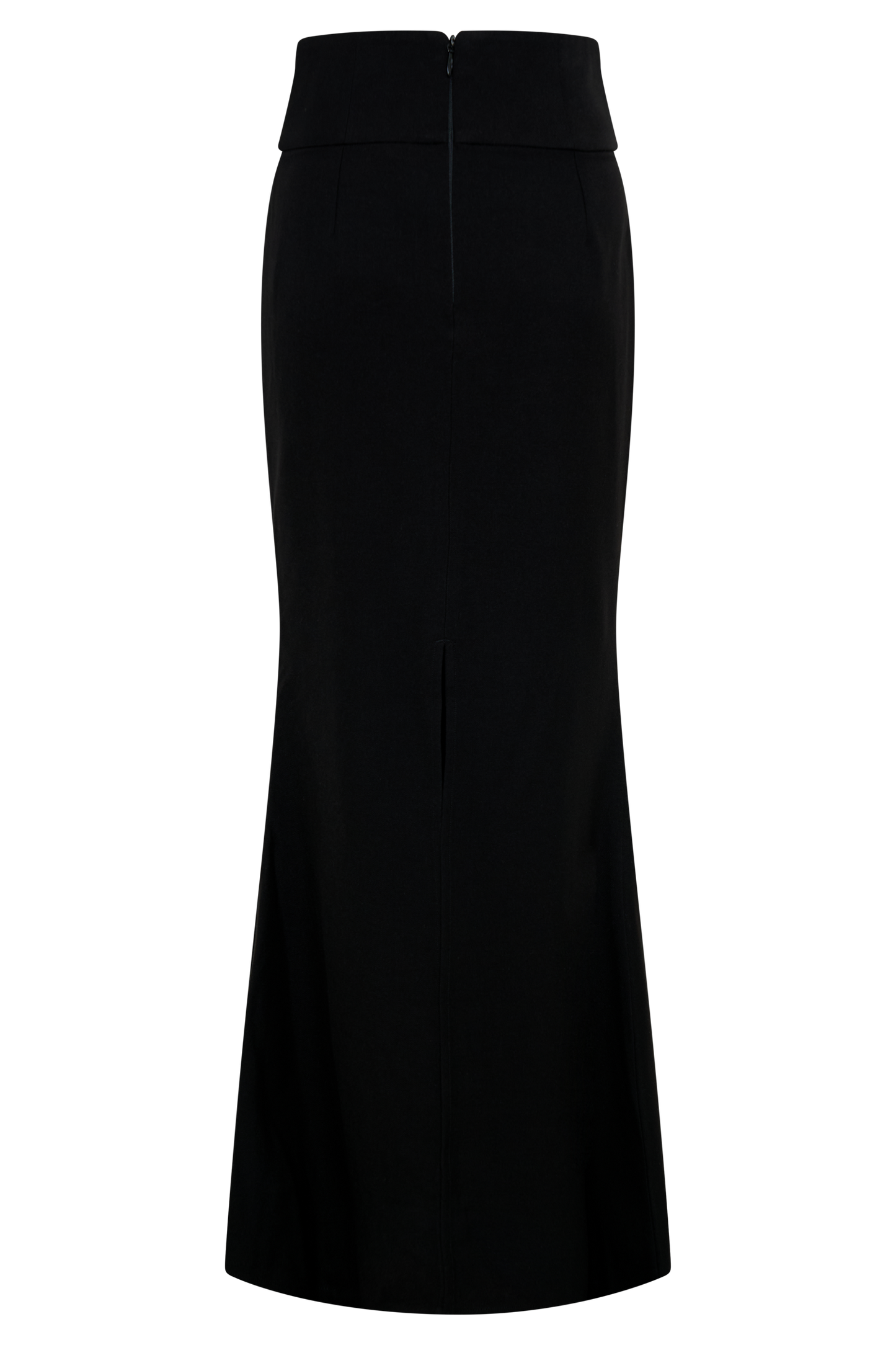 Grace Suiting Maxi Skirt - Black