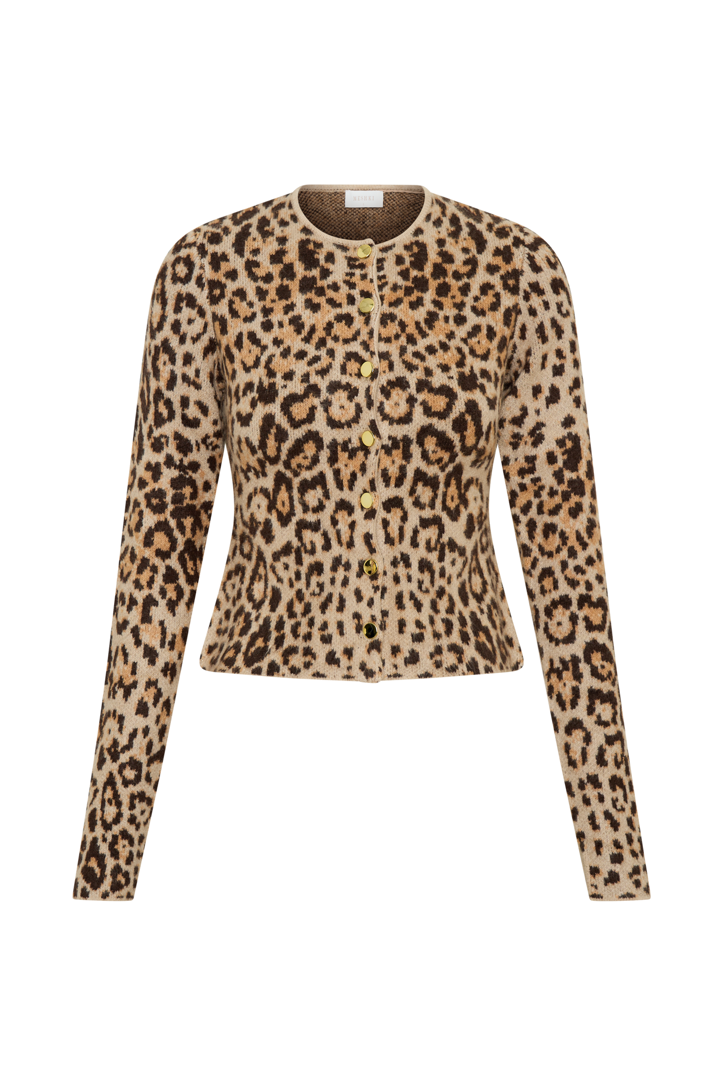 Marissa Knit Cardigan - Leopard Print