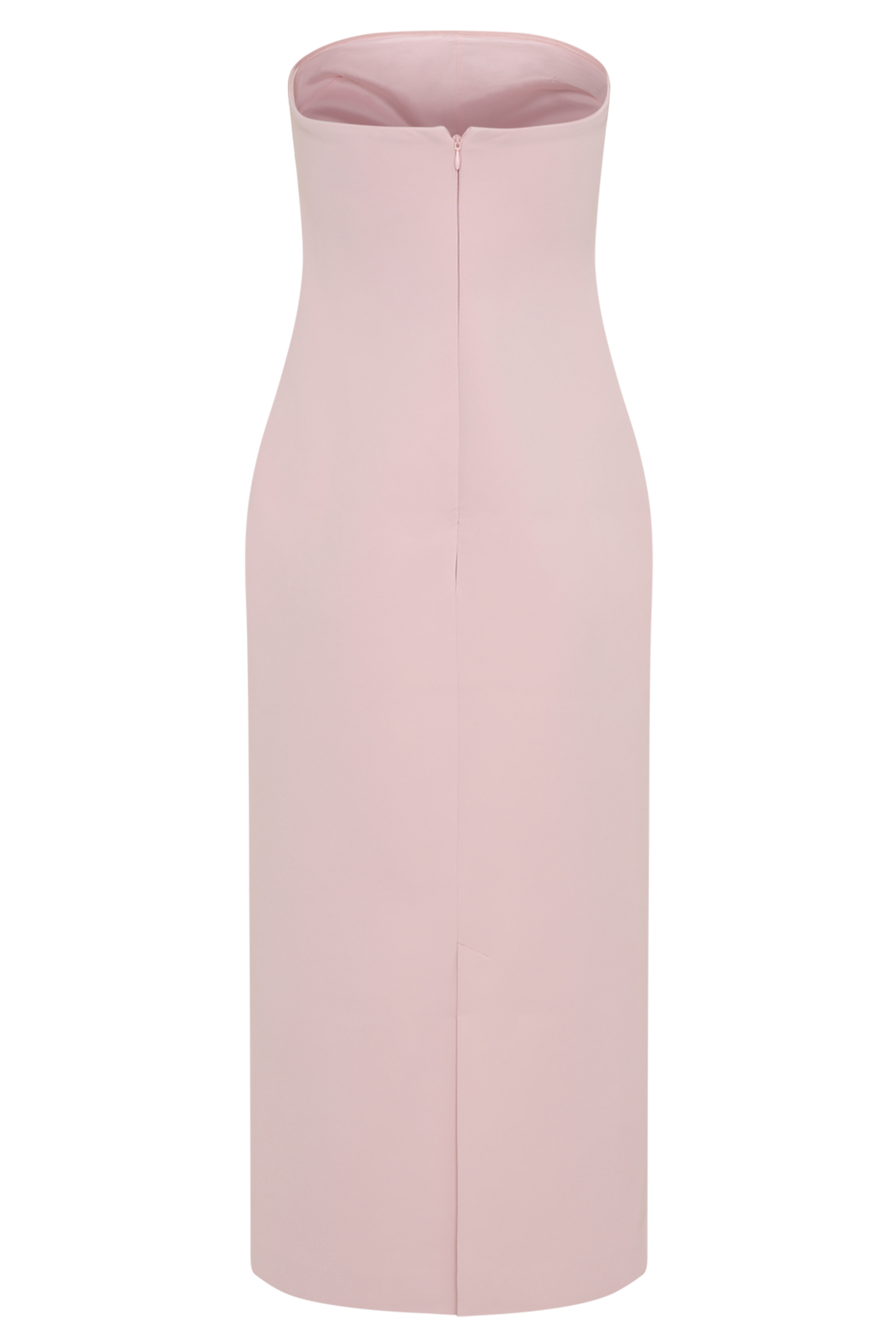 Sussan Strapless Midi Dress - Powder Pink