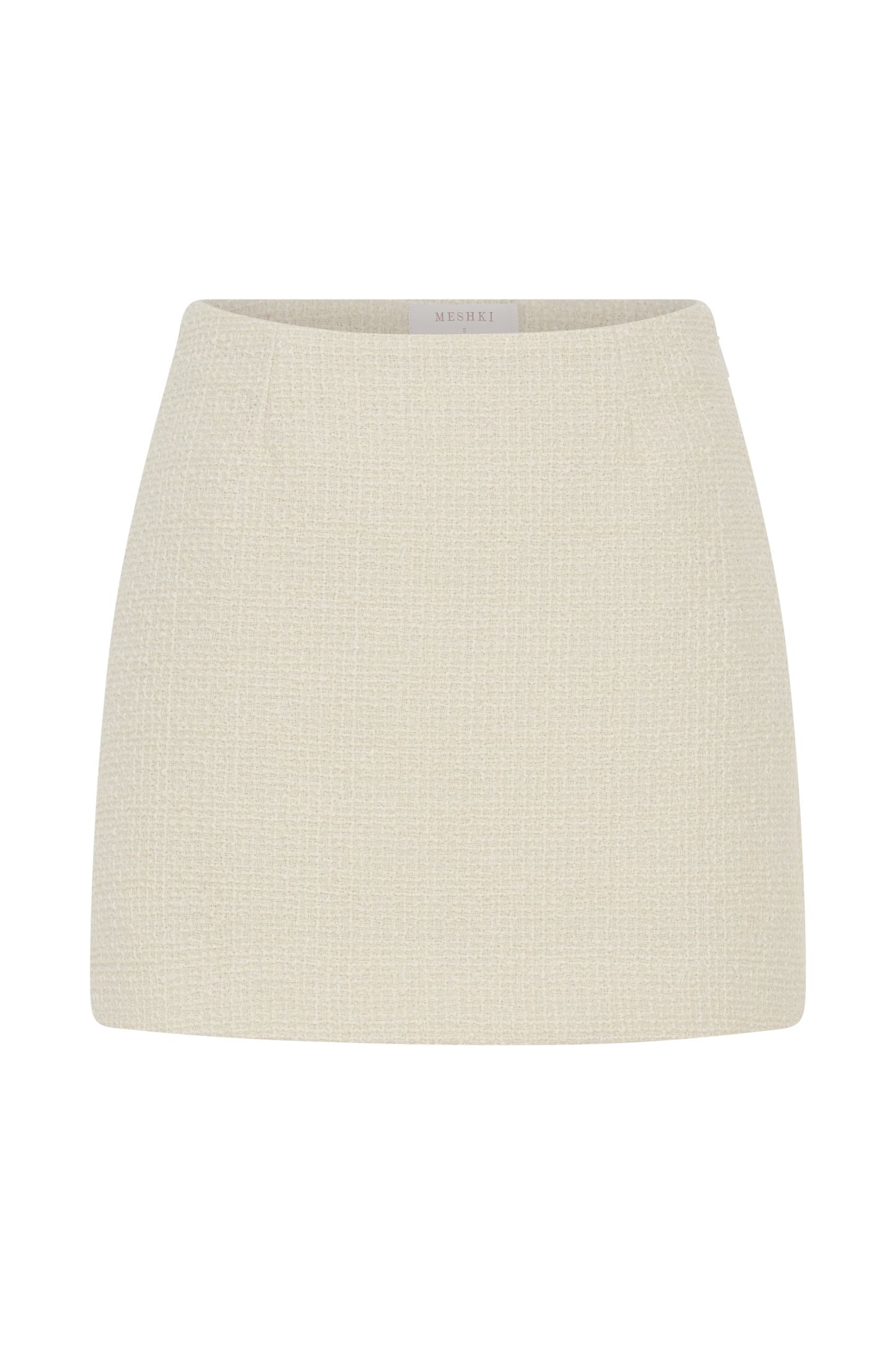 Camilla Boucle Mini Skirt - Ivory