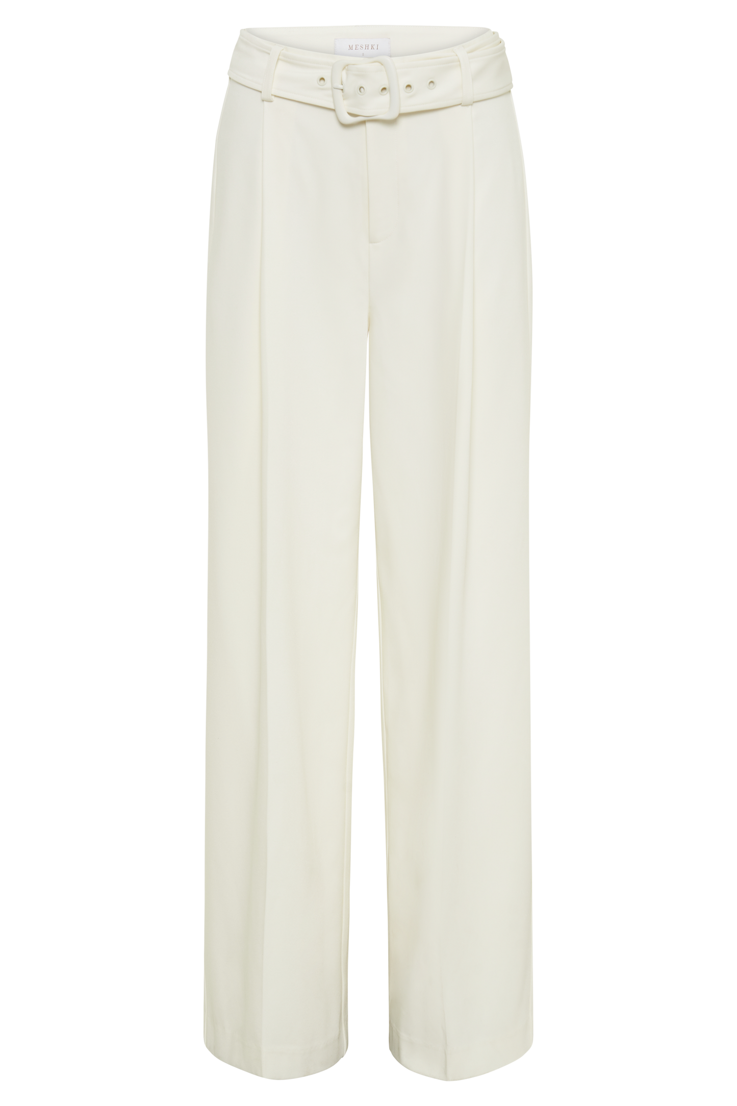 Tenley Wide Leg Suiting Pants - Ivory