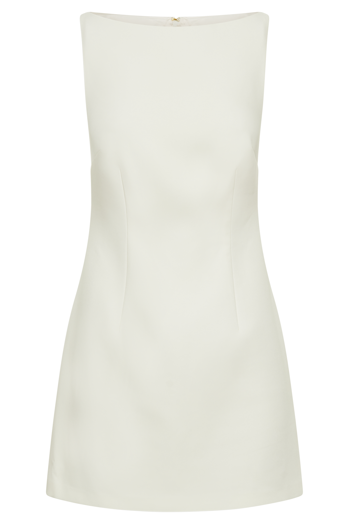 Angela Suiting Mini Dress - Ivory