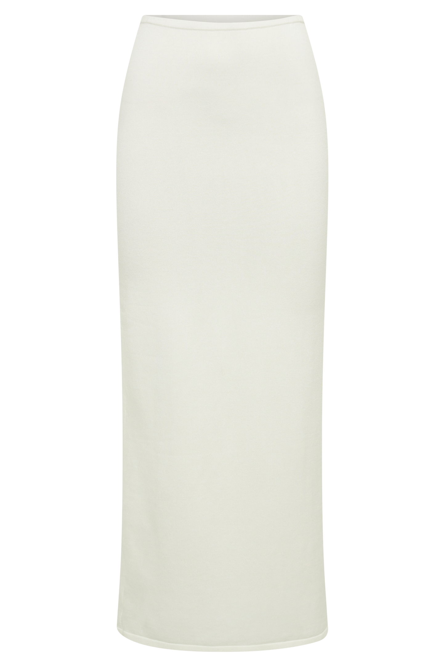 Tristan Knit Maxi Skirt - Ivory