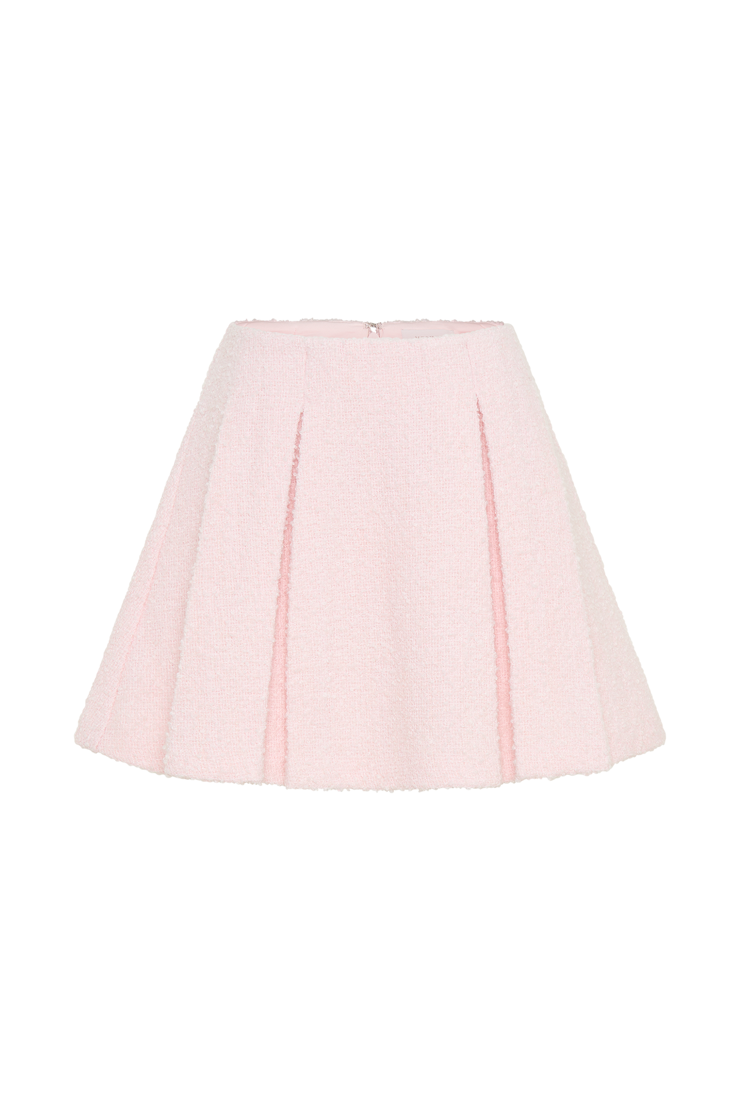 Cleo Boucle Mini Skirt - Powder Pink