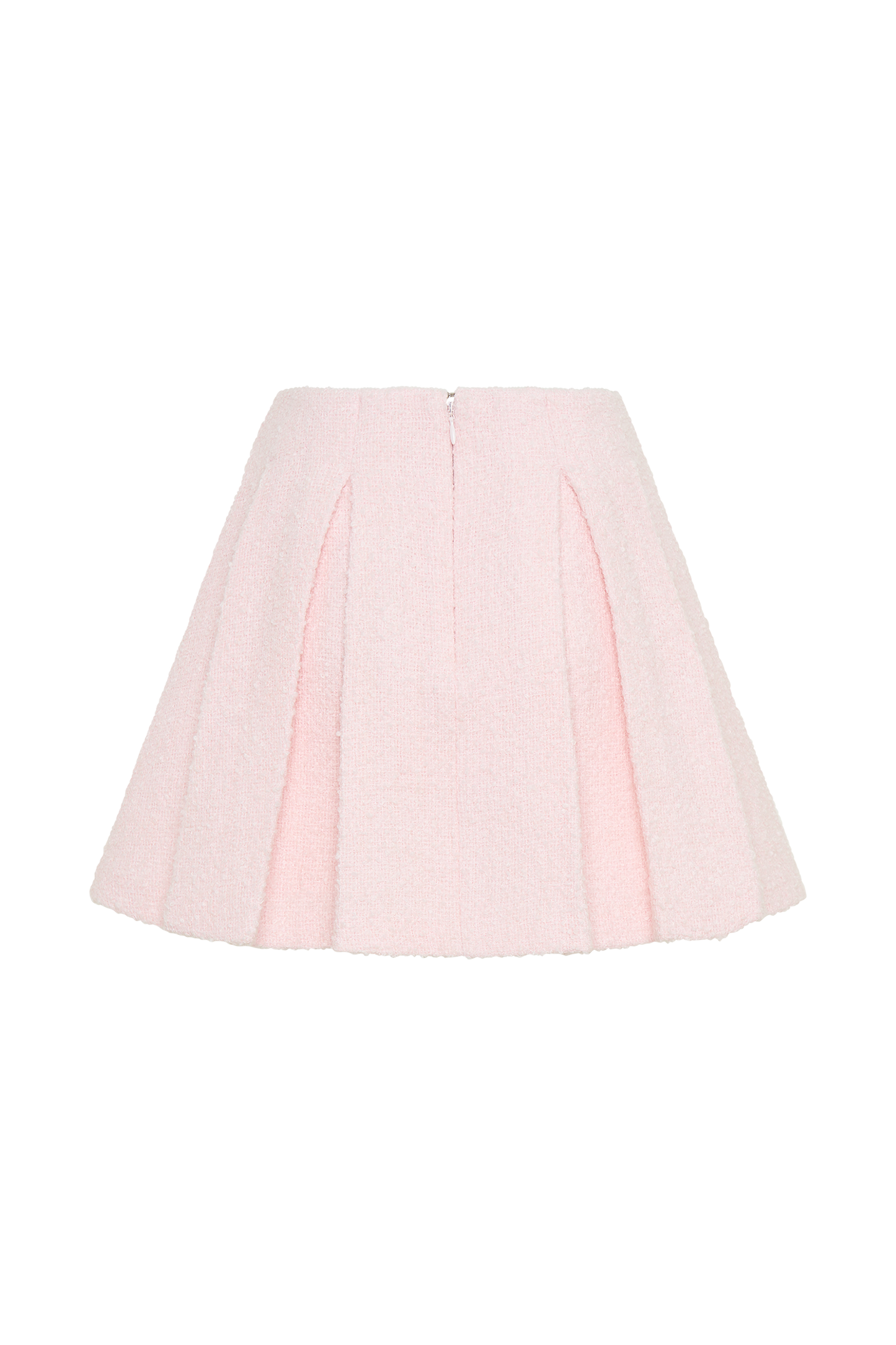 Cleo Boucle Mini Skirt - Powder Pink