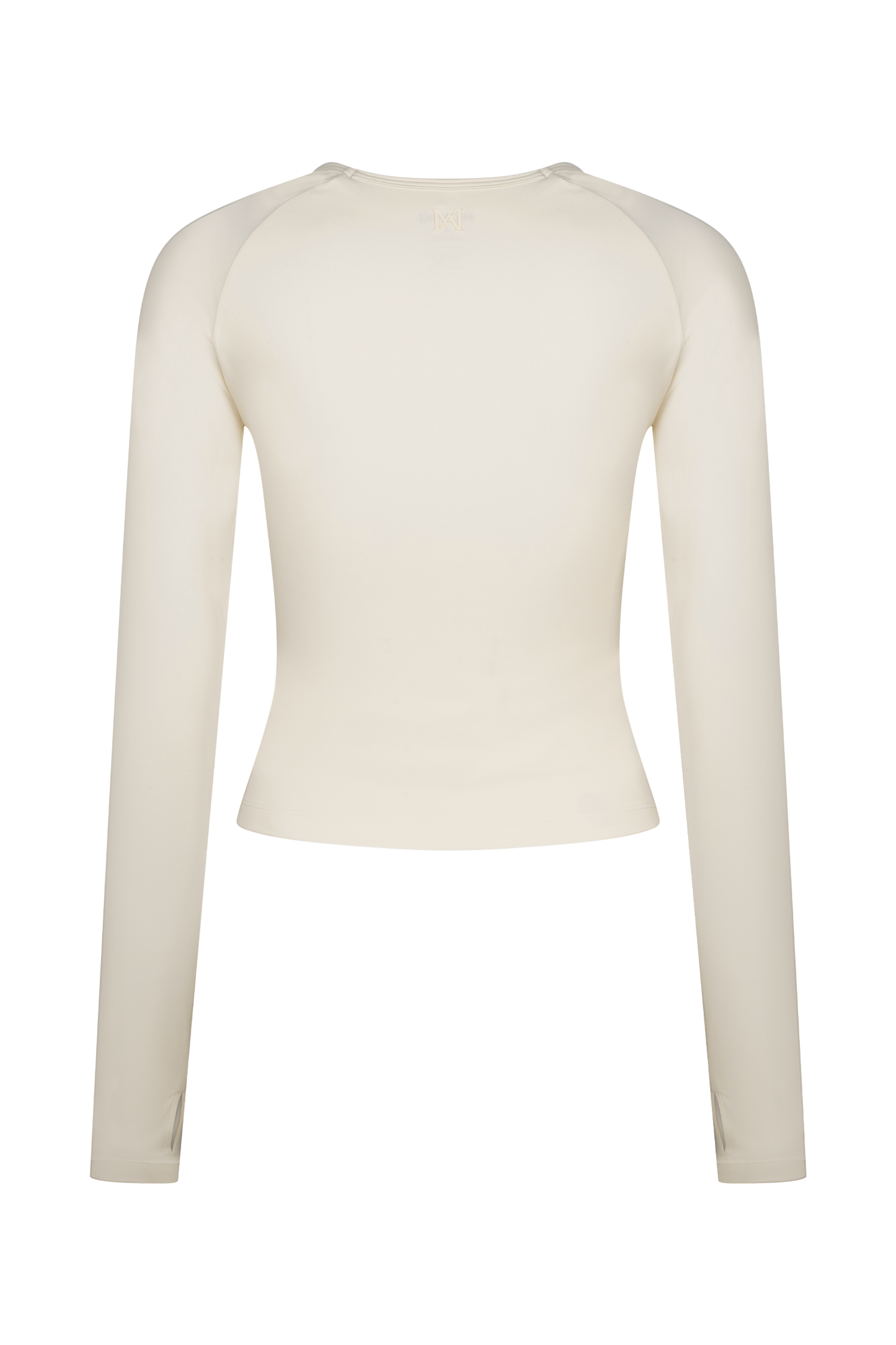 Eliana Long Sleeve Active Top - Ivory