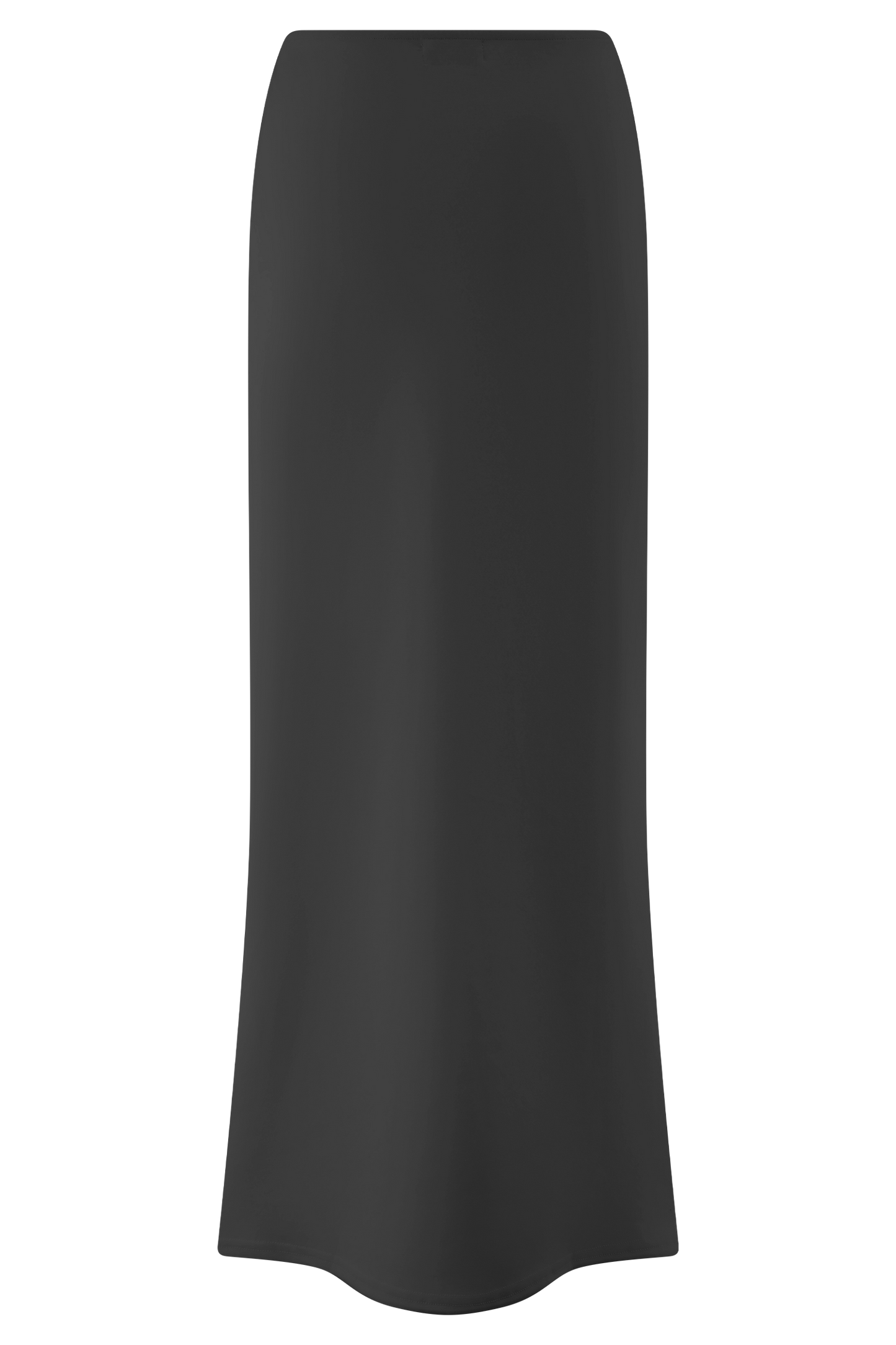 Eris Scuba Jersey Maxi Skirt - Black