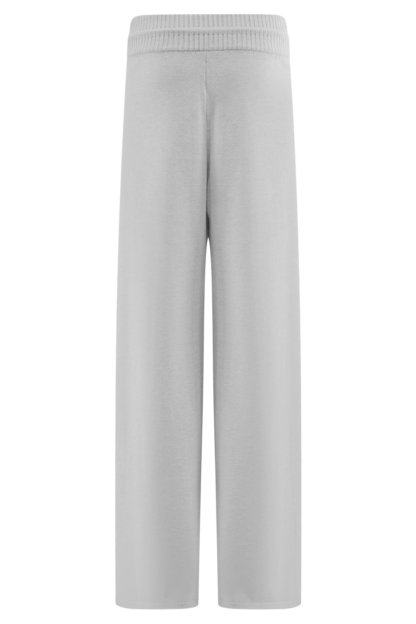 Natalya Knit Wide Leg Pants - Heather Grey Marle