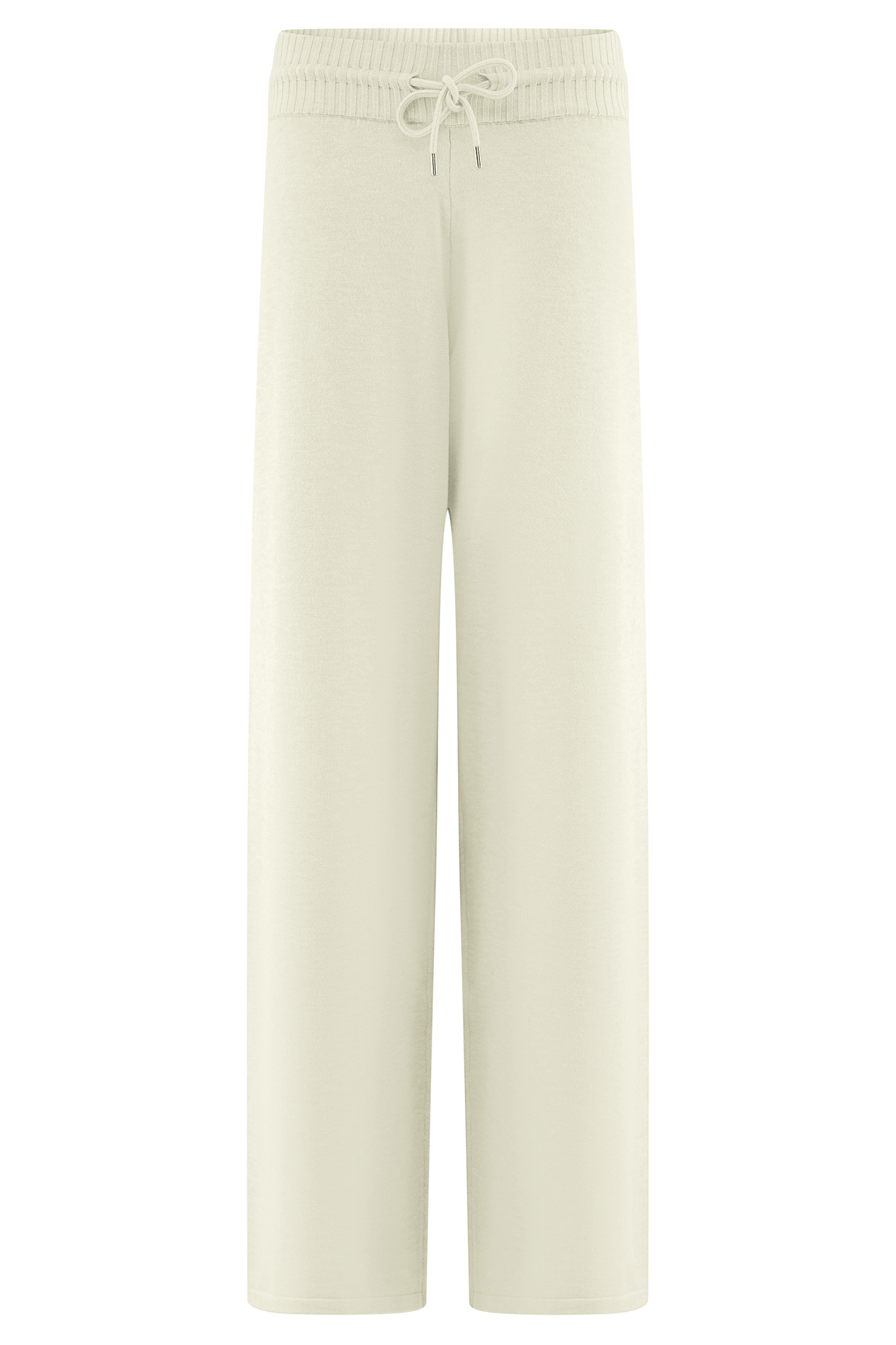 Natalya Knit Wide Leg Pants - Ivory