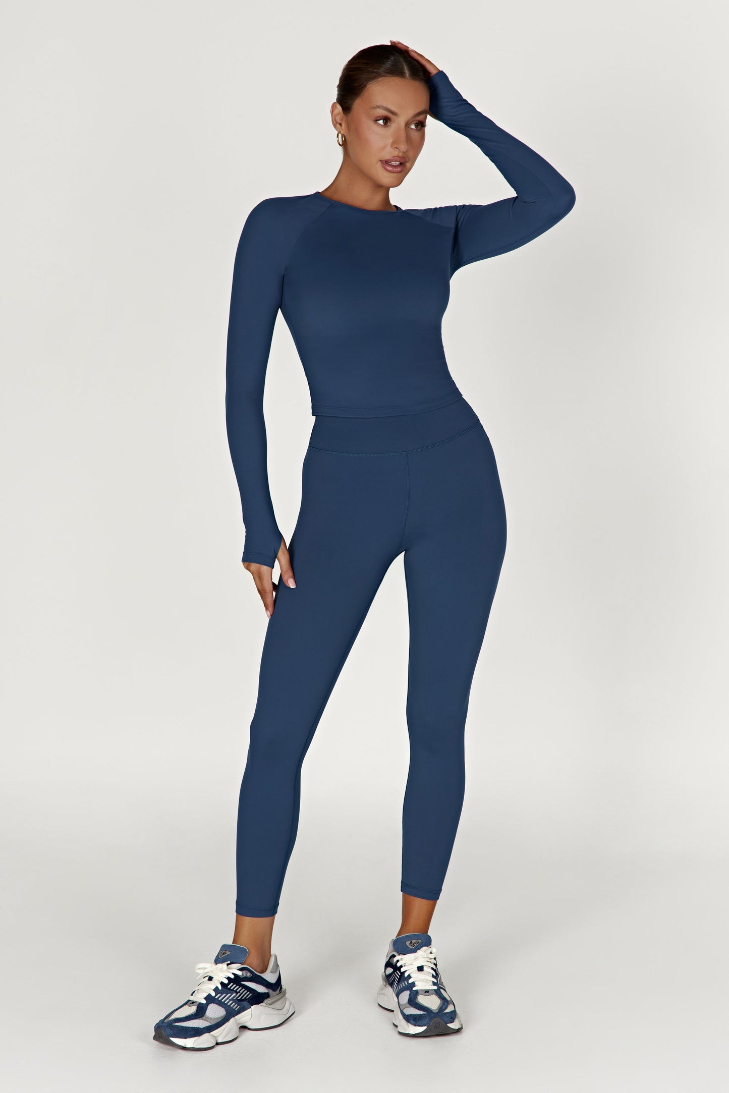 Venus V Back Leggings - Navy