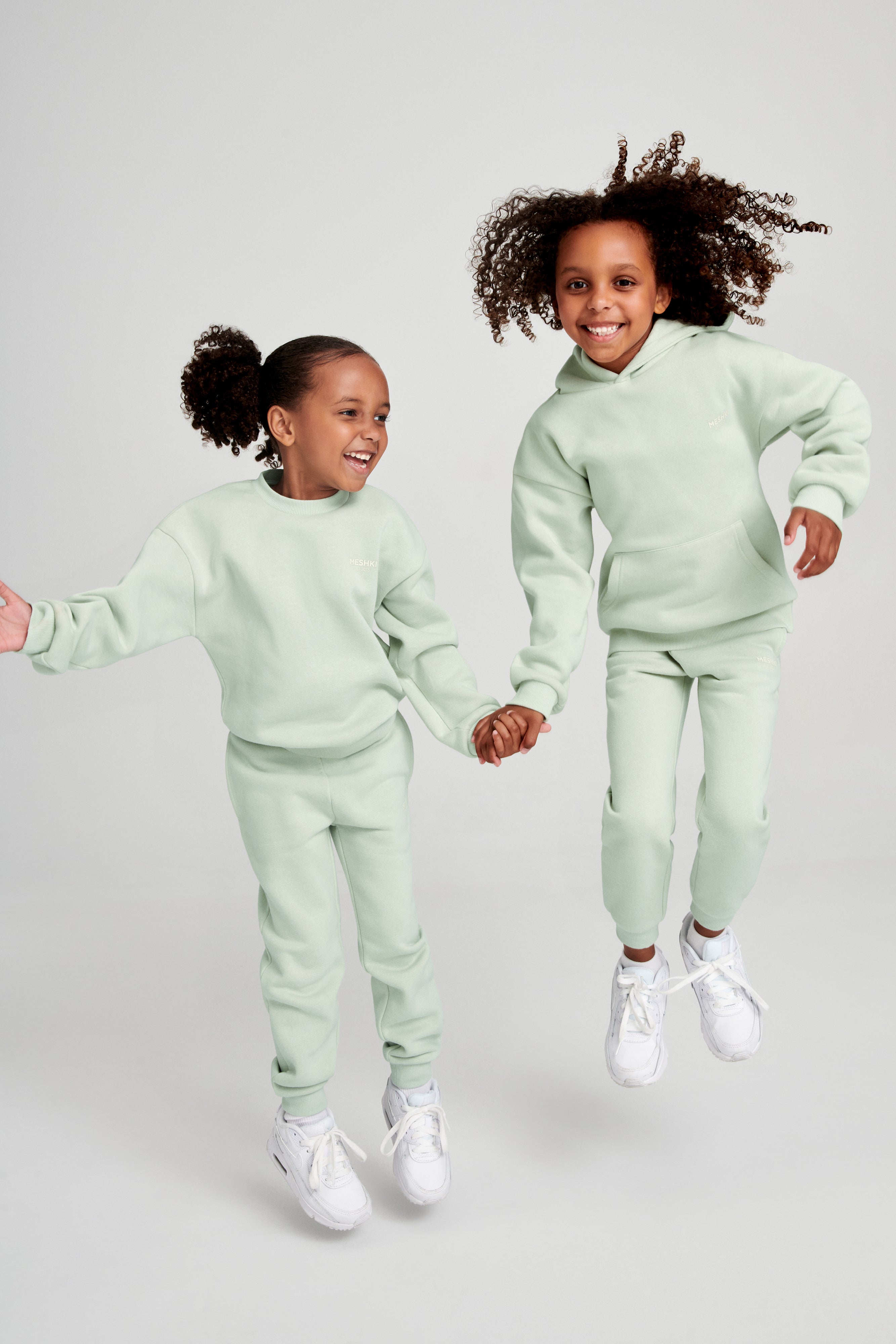 Frankie Kids Unisex Jogger Light Sage MESHKI