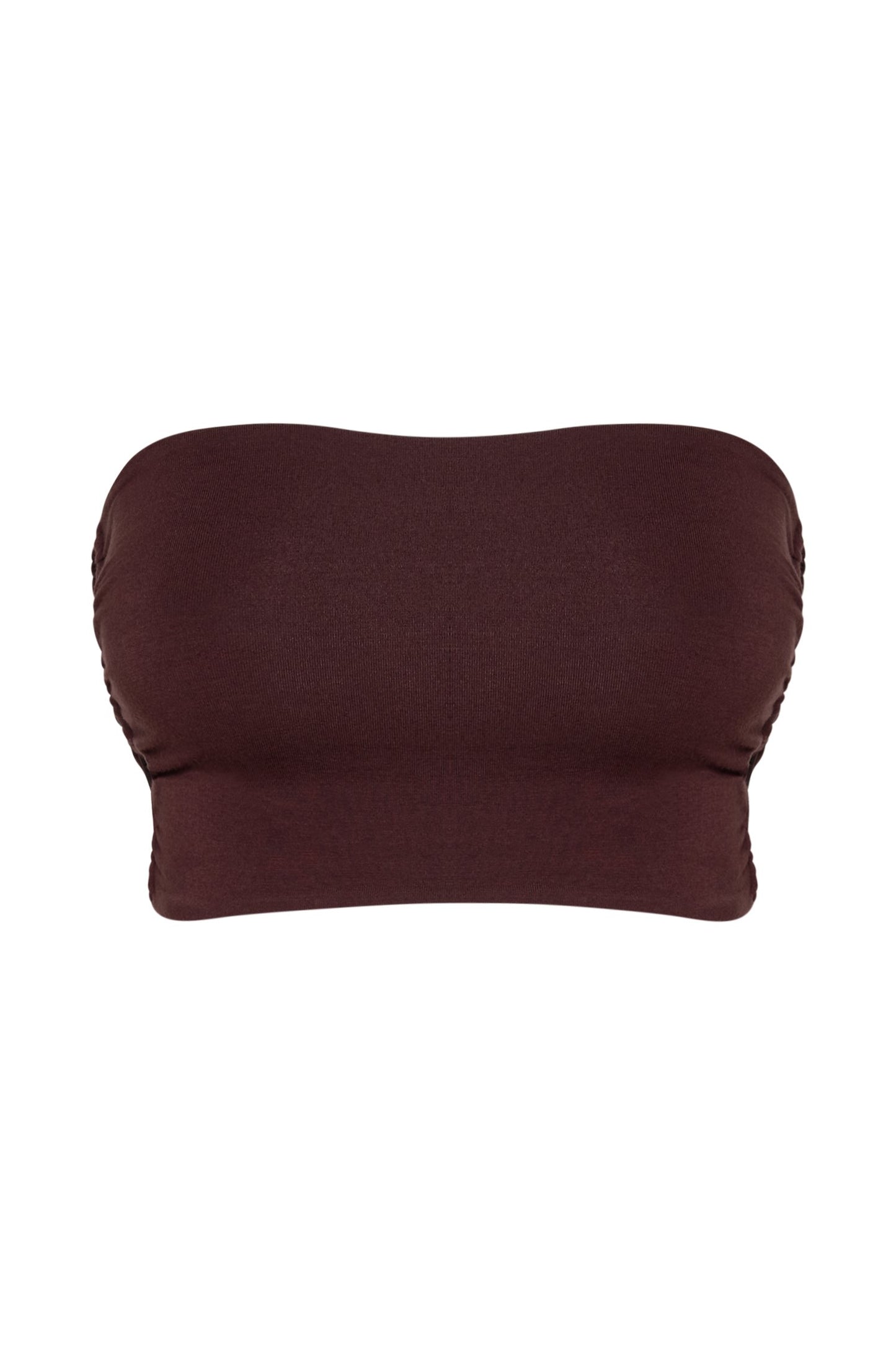 Eleanor Tie Up Side Bandeau - Chocolate