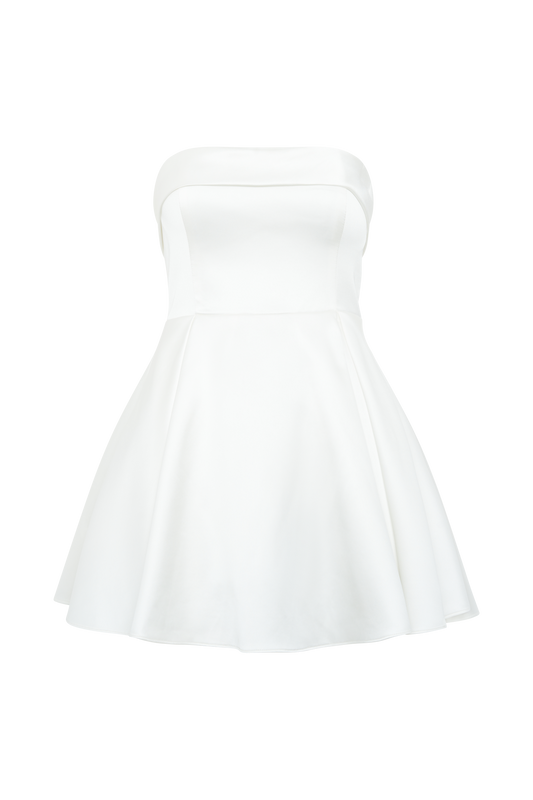 Eileen Mini Dress - White